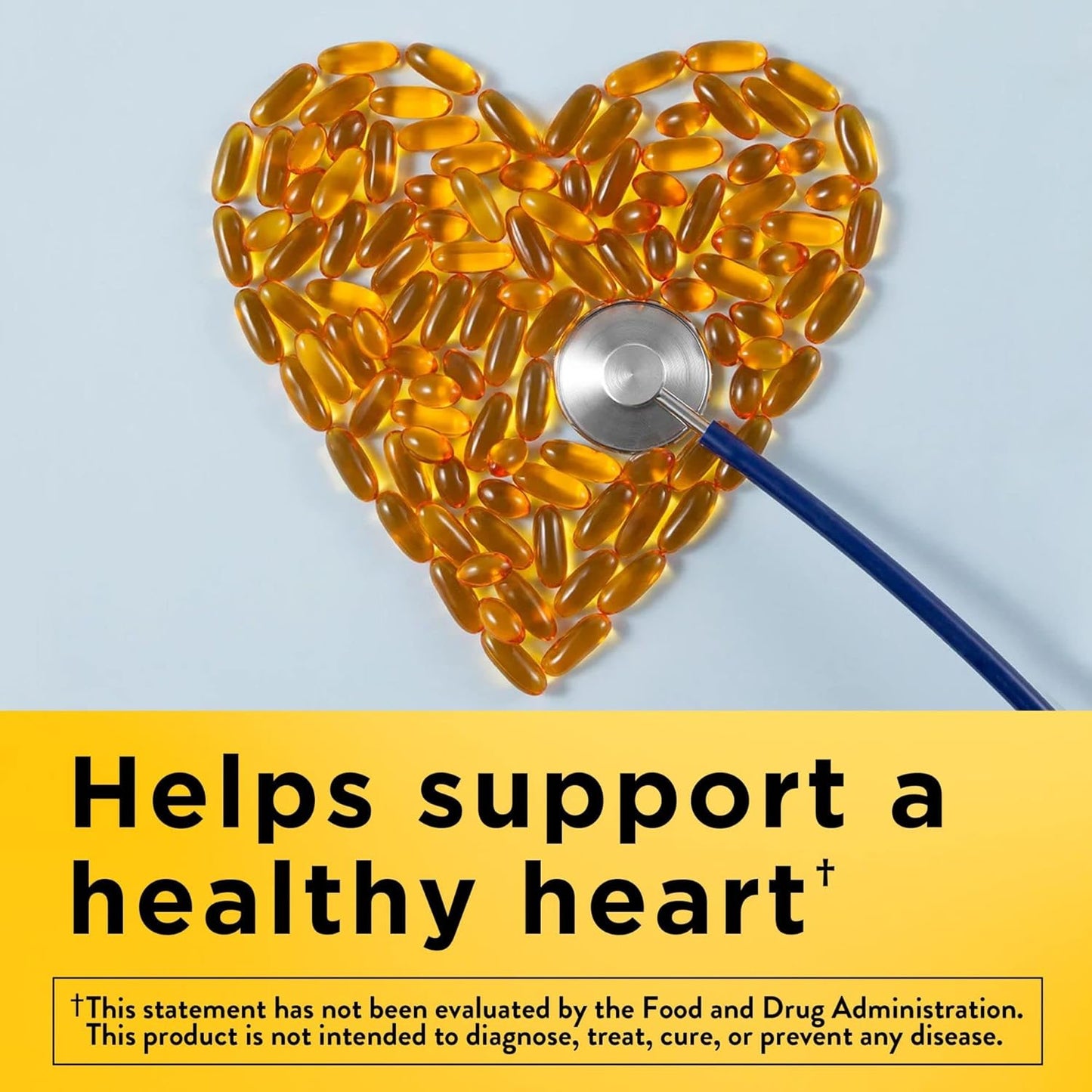 Fish Oil Softgels 1200mg - Omega 3 Supplement for Heart Health - 100 Softgels, 50 Day Supply by Nature Made - Espot.com.au