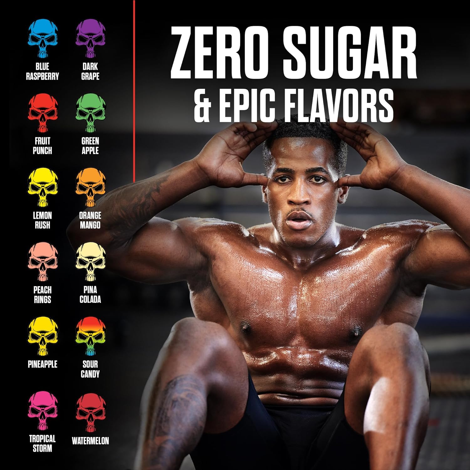 Blue Raspberry Pre Workout Powder by JNX SPORTS - The Curse! 30 Servings | Boost Strength, Energy, and Focus | Caffeine, Beta-Alanine, Creatine, L-Citrulline | Preworkout for Men and Women - Espot.com.au