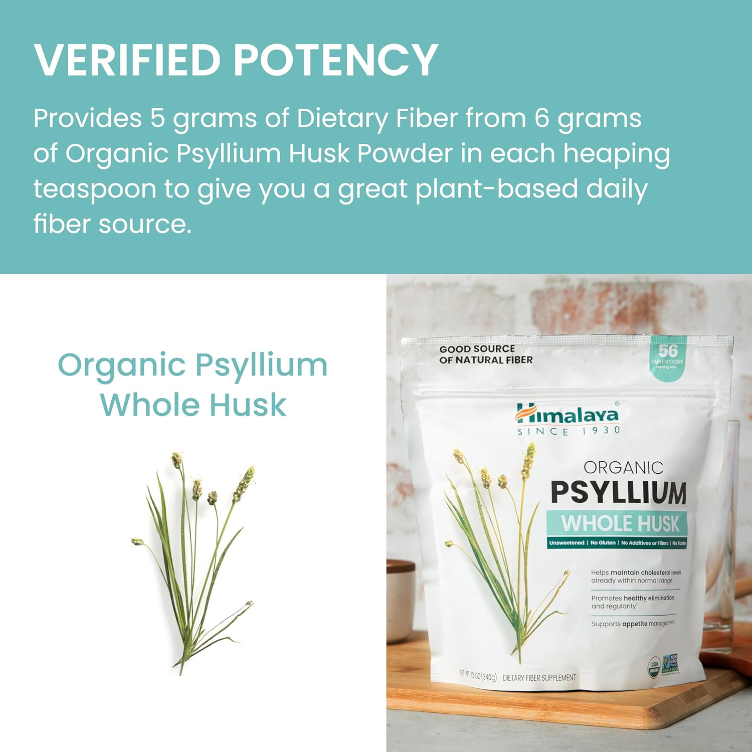 organic-psyllium-husk-fiber-supplement-for-daily-regularity-appetite-control---usda-certified-non-gmo-56-tablespoon-supply---unflavored-12-oz-6