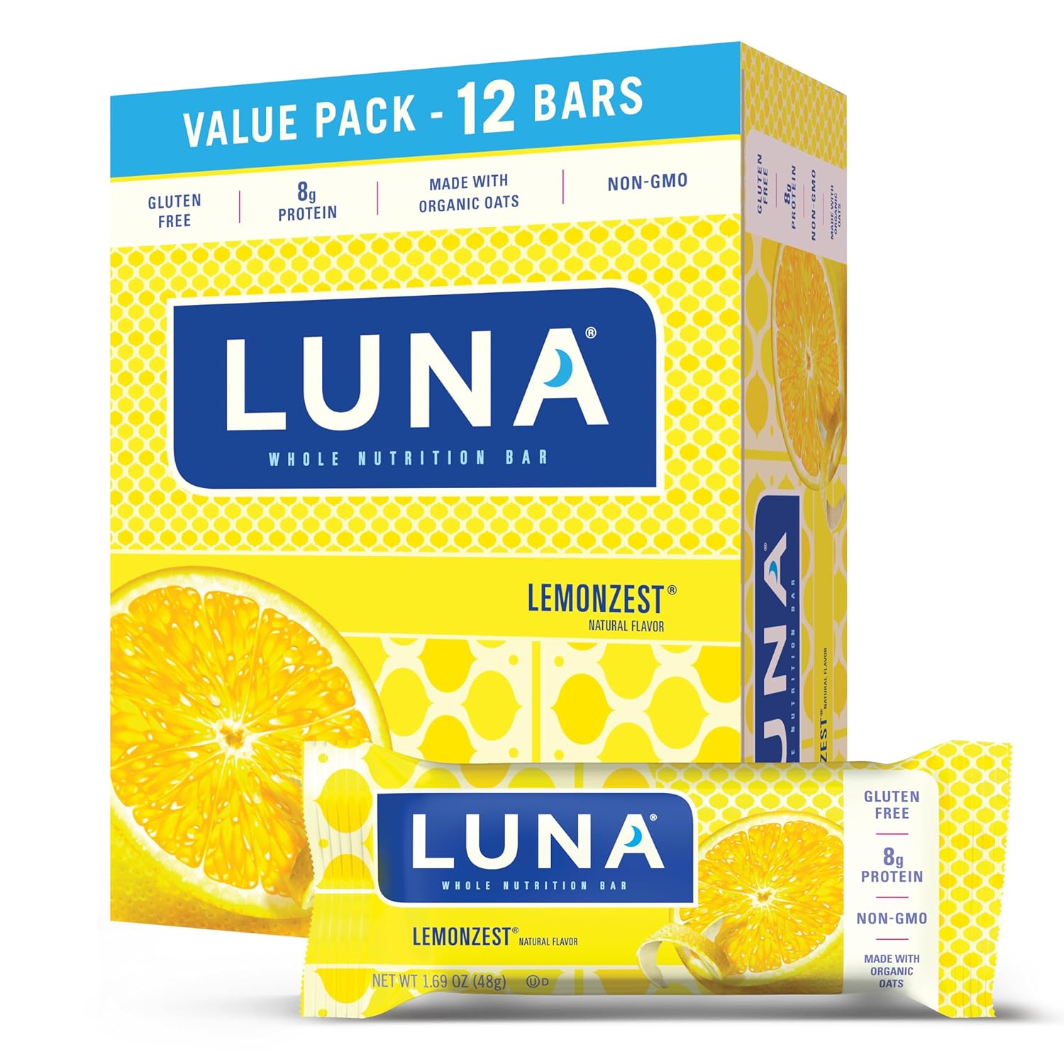 box-of-12-clif-bar-luna-minis-energy-bars---169oz-48g-each---lemon-zest-flavor-1