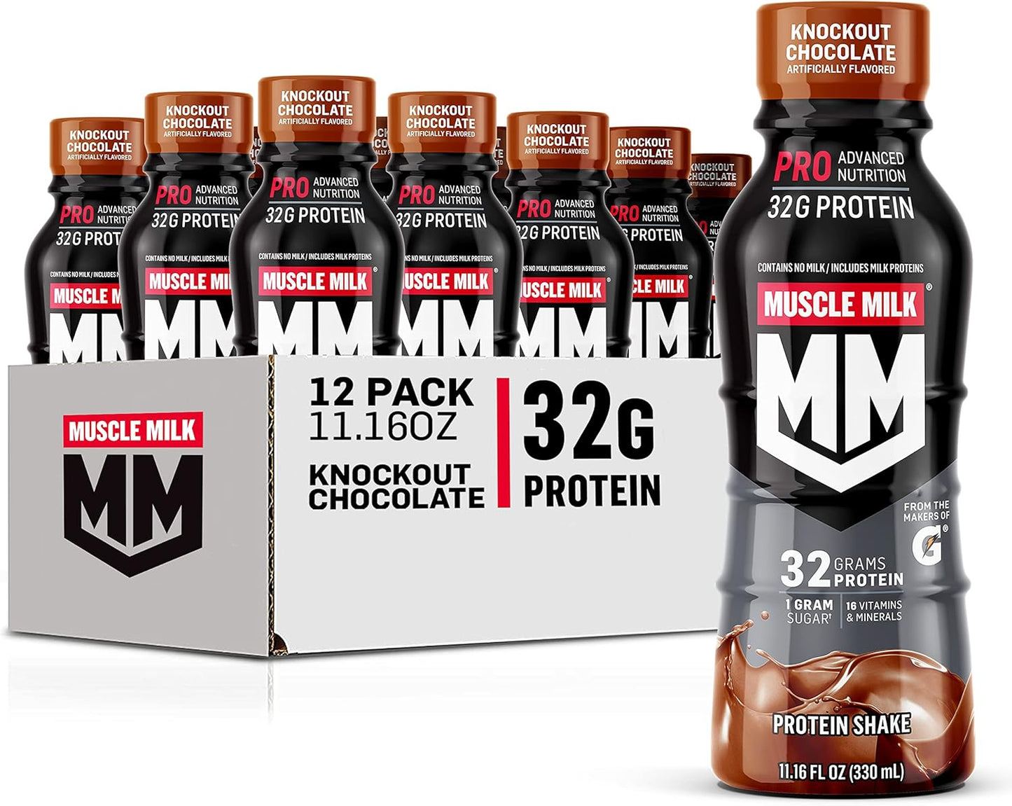 bundle-cellucor-c4-ripped-sport-pre-workout-powder-arctic-snow-cone-muscle-milk-pro-advanced-nutrition-protein-shake-knockout-chocolate-2