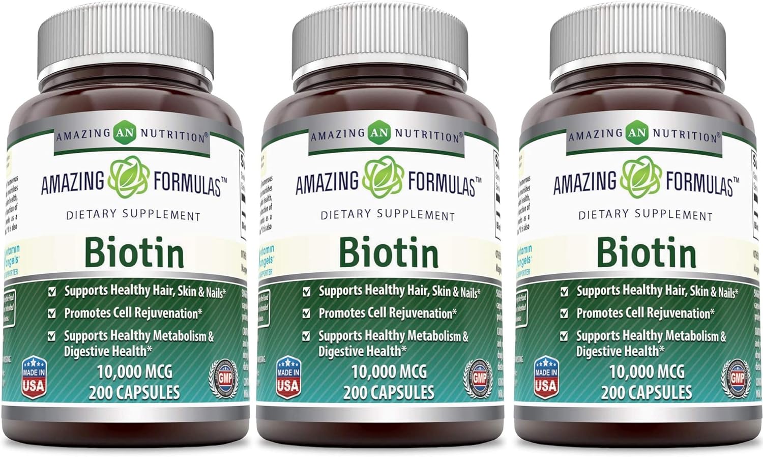 high-potency-biotin-10000-mcg-supplement-600-capsules---hair-skin-and-nail-health---pack-of-3---amazing-nutrition-1