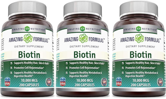 high-potency-biotin-10000-mcg-supplement-600-capsules---hair-skin-and-nail-health---pack-of-3---amazing-nutrition-1