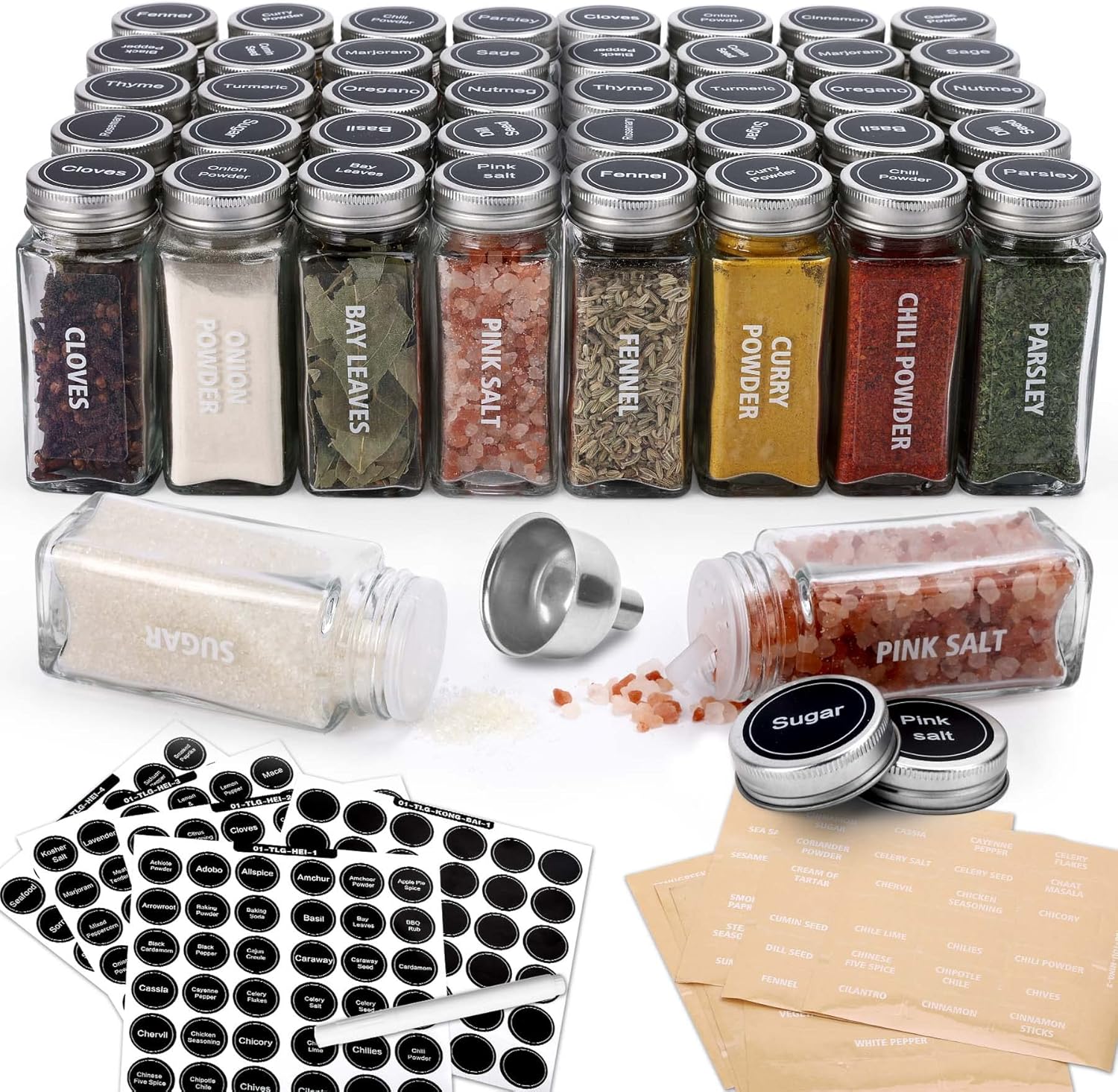 40-pack-glass-spice-jars-with-labels-shaker-lids-airtight-caps-seasoning-bottles-storage-containers-marker-funnel-1