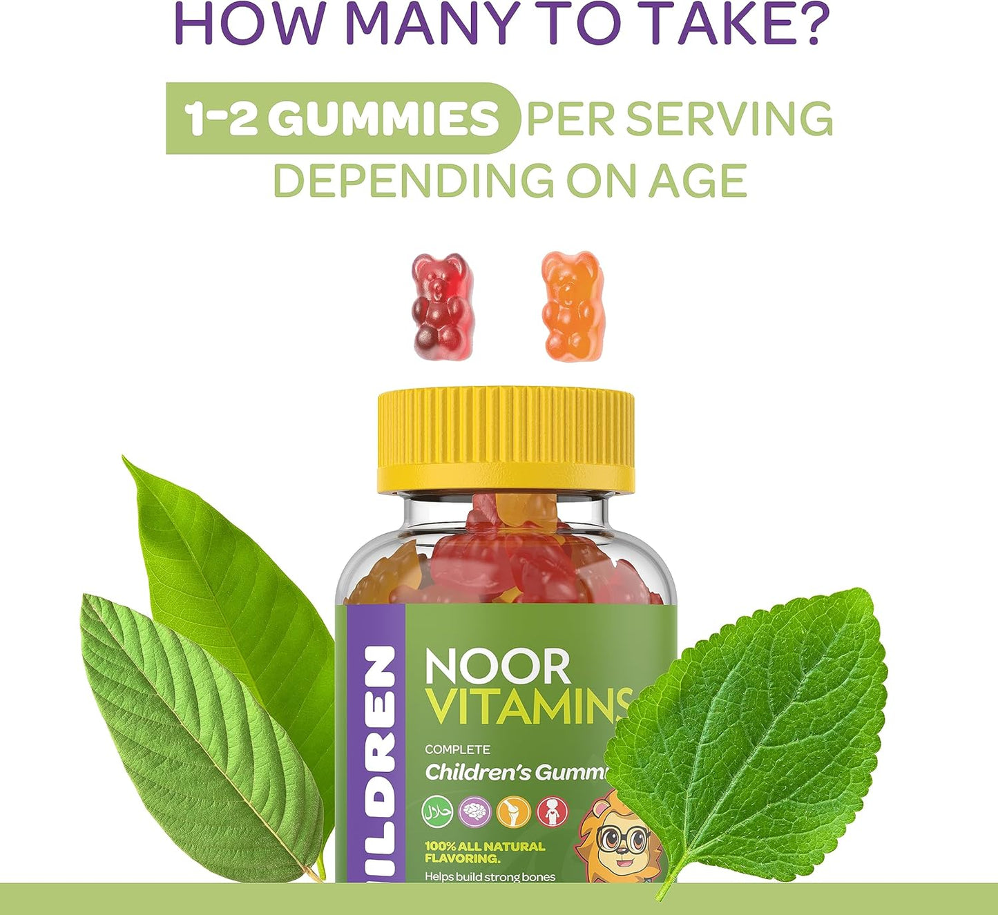 noor-vitamins-kids-halal-multivitamin-gummies---immunity-support-with-vitamin-c-d3-zinc-b6-b12---non-gmo---90-count-8
