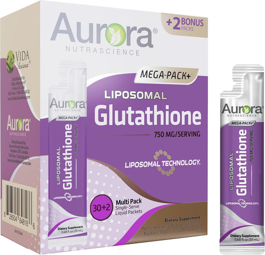 vida-lifescience-aurora-nutrascience-mega-liposomal-liquid-glutathione---immune-system-support-antioxidant---750mg-per-serving---32-packets---non-gmo-sugar-free---217-fl-oz-1