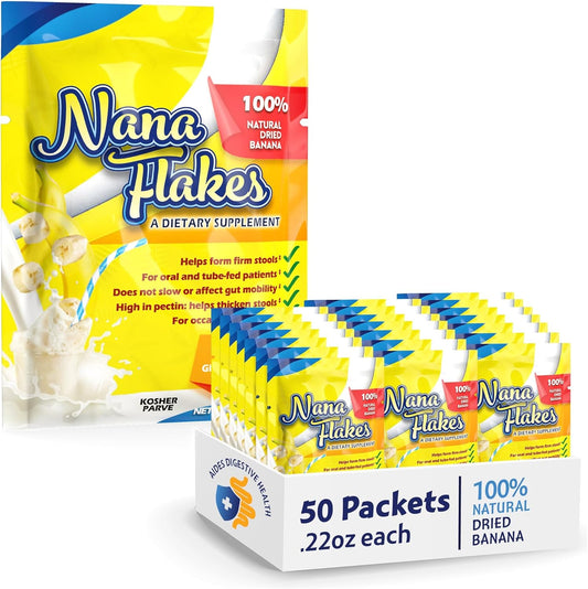 pure-banana-flakes-powder-for-ibs-relief-heartburn-anti-diarrheal-medical-food-with-high-protein-fiber-50-single-serve-packs---nutritional-designs-nana-flakes-1