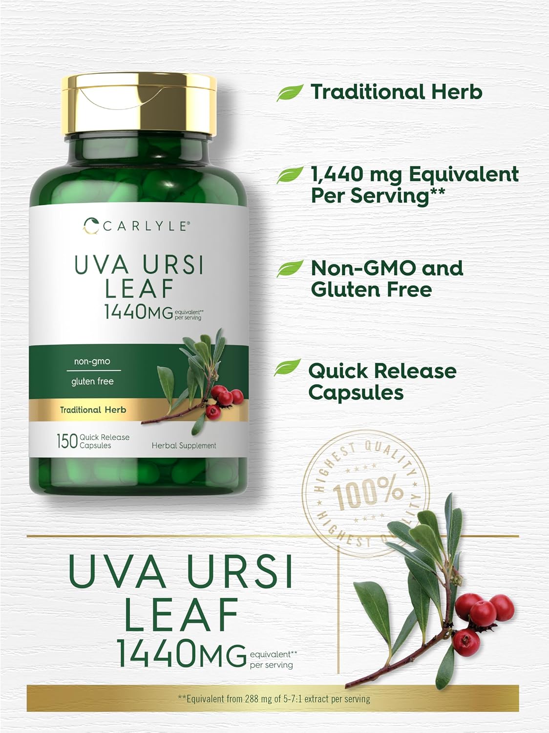 carlyle-uva-ursi-herbal-leaf-extract-capsules---1440mg-150-count---non-gmo-gluten-free-supplement-4