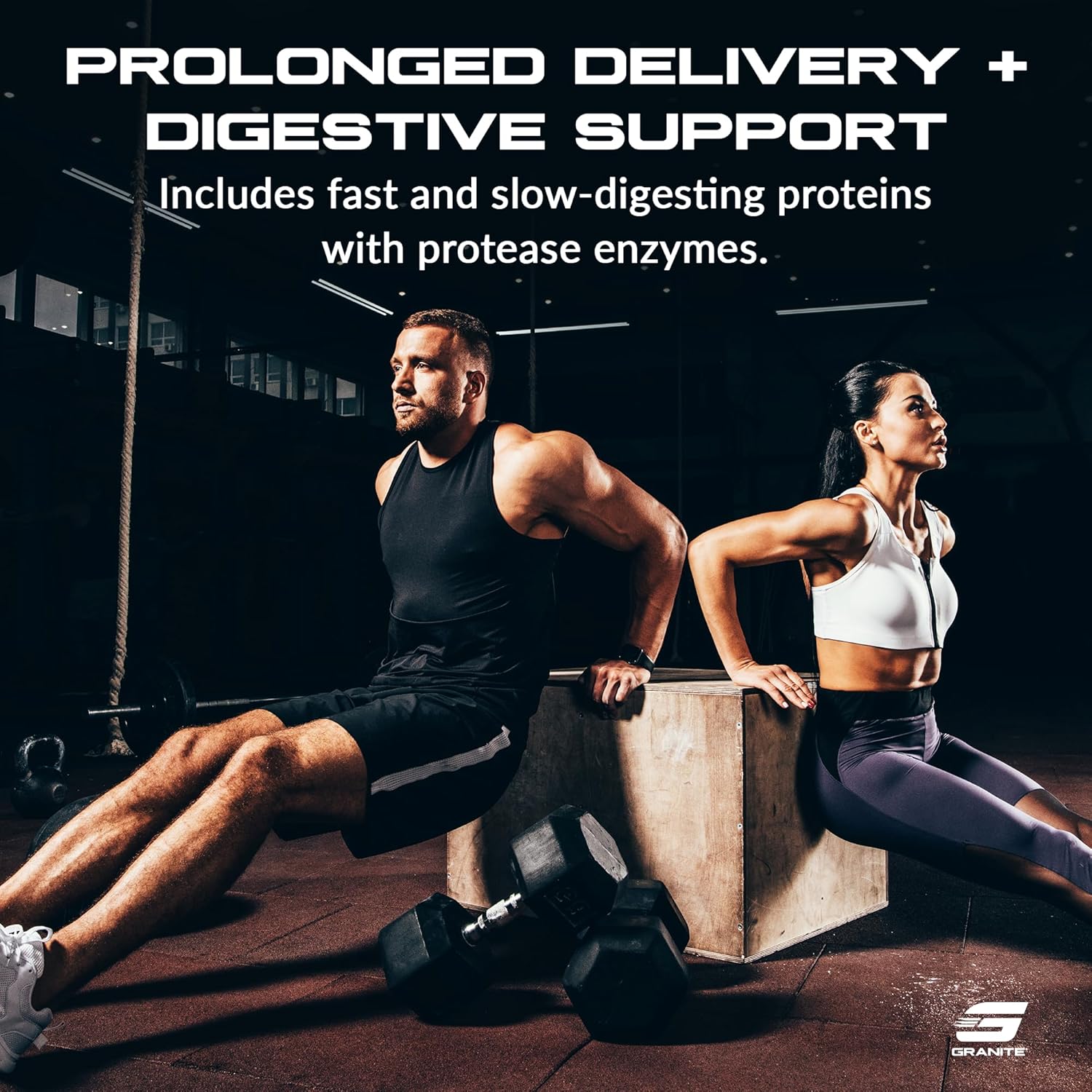 granite-protein-powder---blueberry-muffin-flavor-with-whey-isolate-concentrate---casein-blend-for-muscle-building-workout-recovery---23g-protein-from-5-sources---30-servings-8