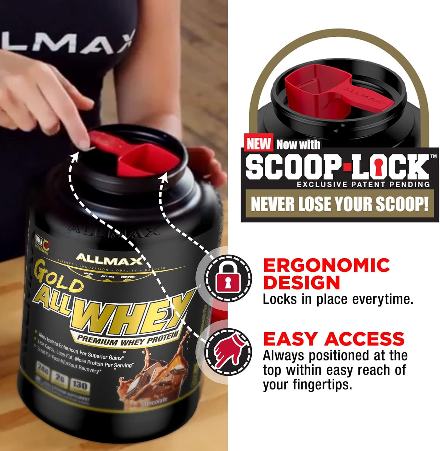 allmax-nutrition-gold-allwhey-chocolate-peanut-butter-protein-powder-5lb---24g-protein-per-scoop---gluten-free-low-carb-low-sugar---71-servings-5