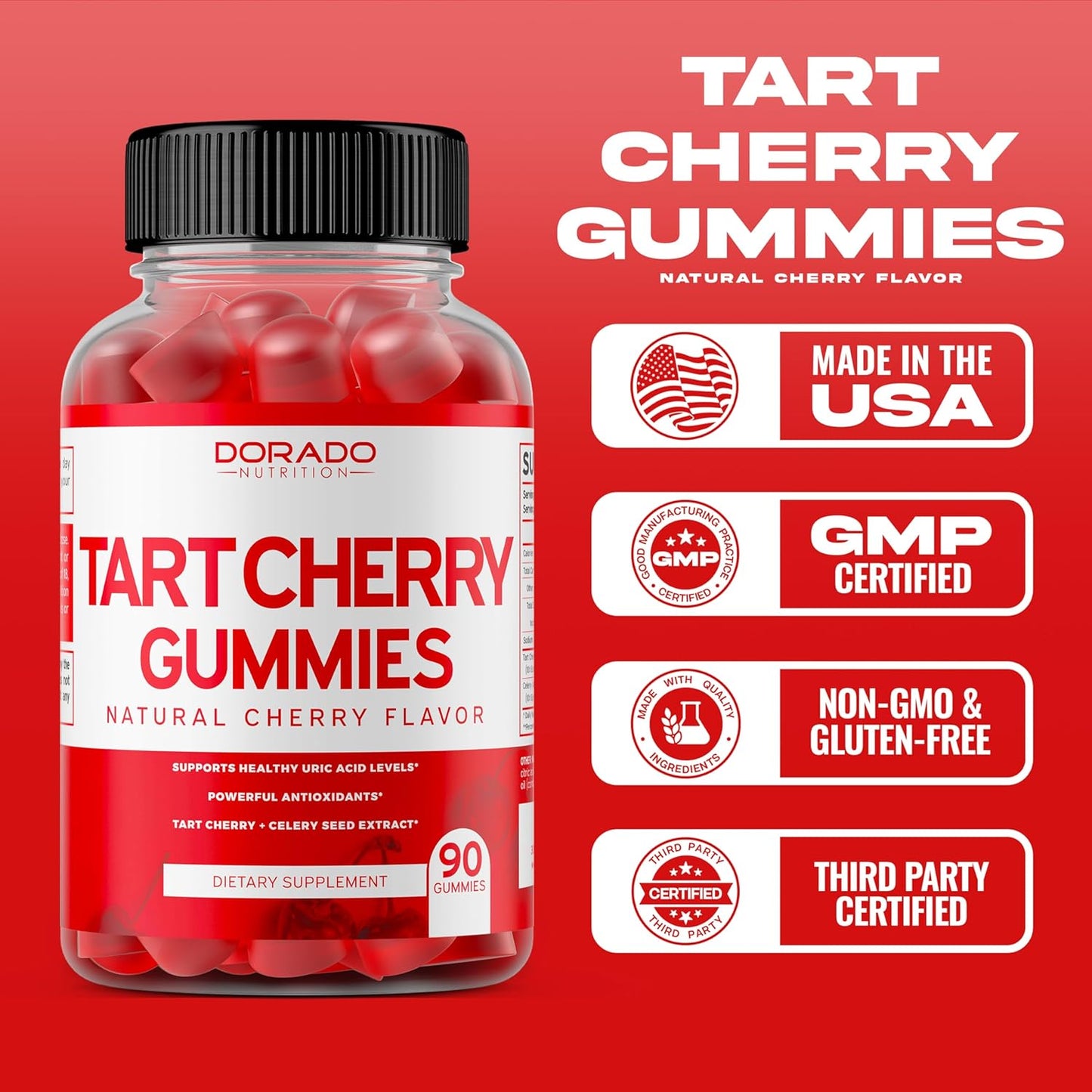 tart-cherry-gummies-for-uric-acid-support---90-gummies-2400mg-extract-with-celery-seed---antioxidant-non-gmo-gluten-free---cherry-flavor-5