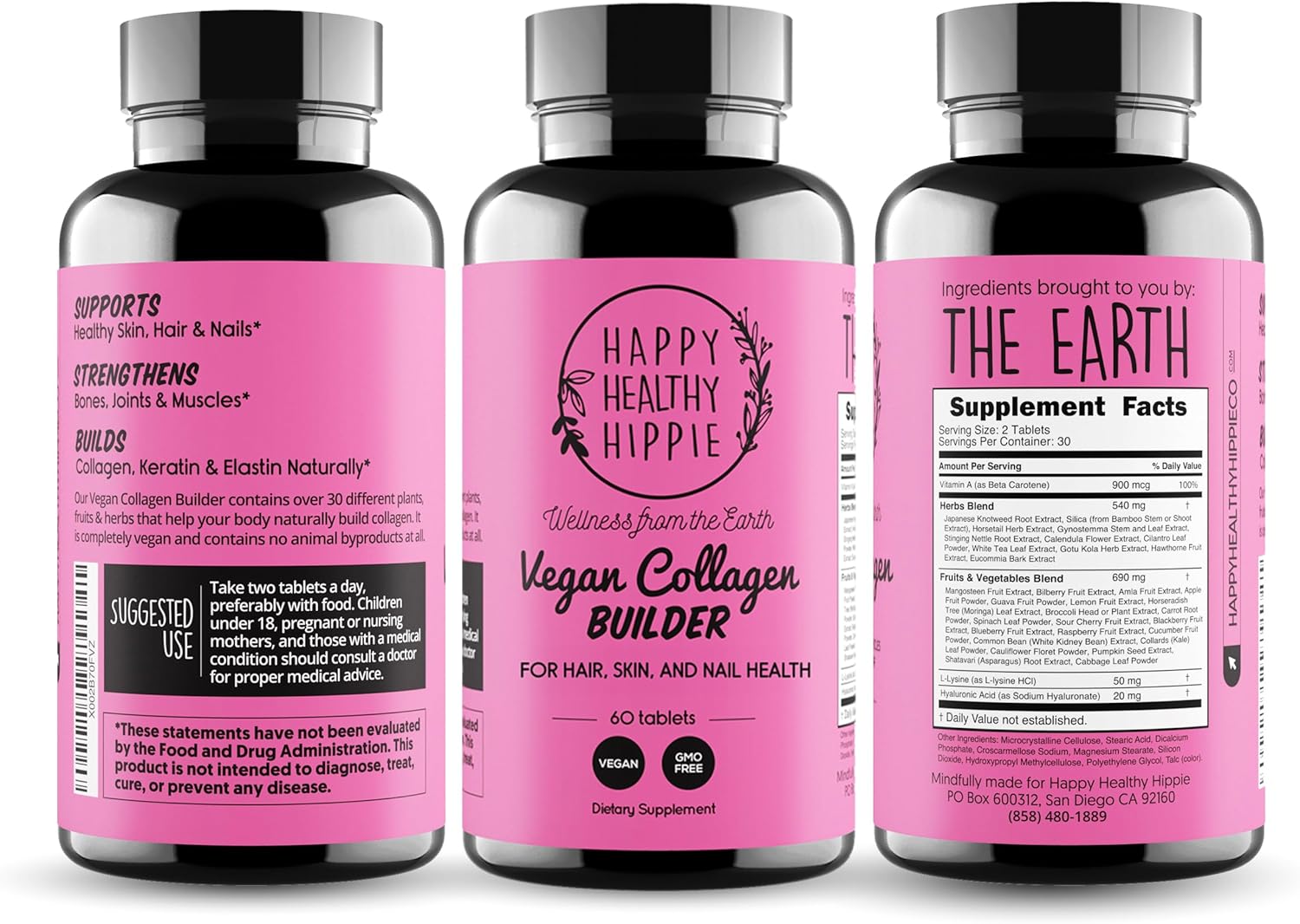 vegan-collagen-builder-with-hyaluronic-acid-for-hair-skin-and-nails---keratin-elastin-booster---vitamin-a-l-lysine---non-gmo---60-ct-9