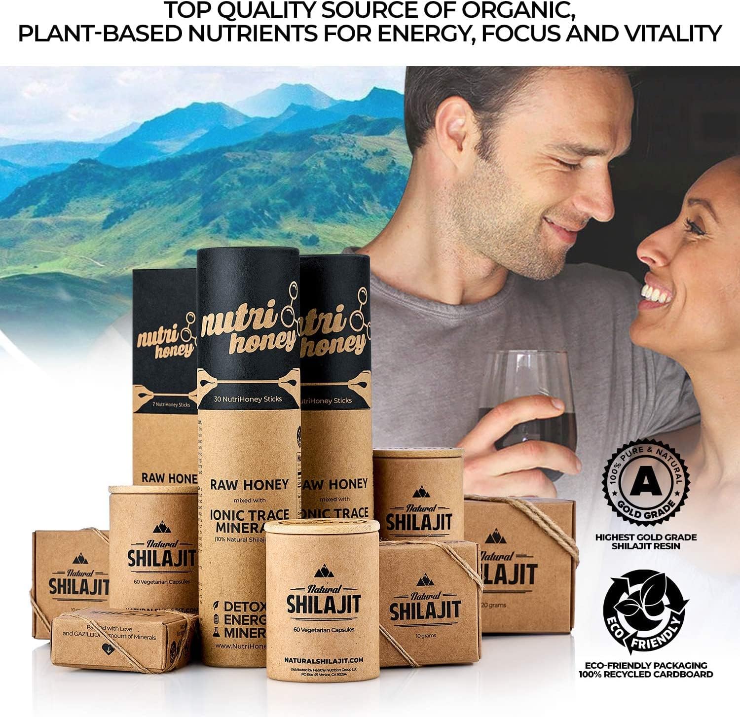 organic-shilajit-honey-sticks---raw-honey-infused-with-shilajit-resin-fulvic-acid-trace-minerals-and-plant-based-nutrients-for-energy-boost-immune-support-and-vitality---30-count-2
