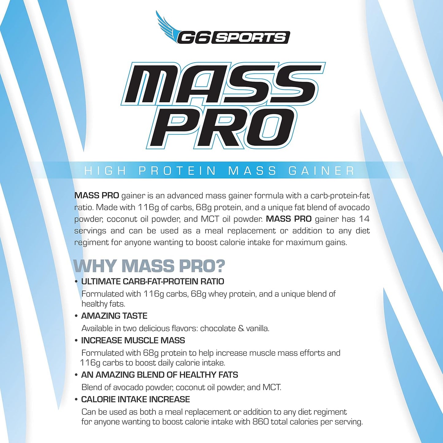 g6-sports-nutrition-mass-pro-high-protein-mass-gainer-with-avocado-coconut-and-mct-oil---7lb-chocolate-bag-7