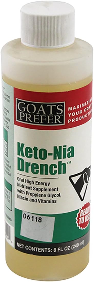 8oz Vet's Plus Keto-Nia Drench for Goats
