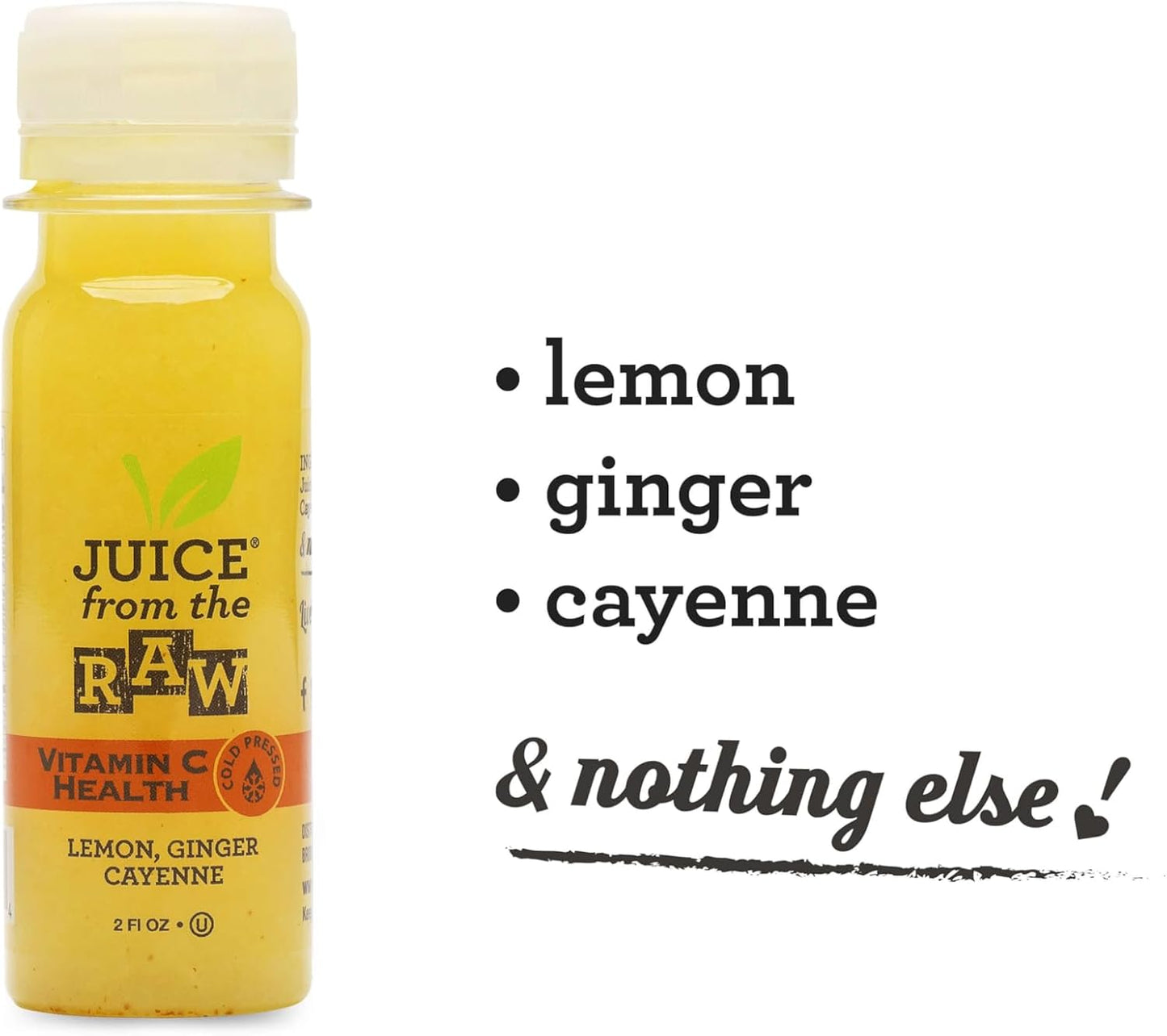 9-Day Vitamin-C Immunity Cleanse: Top-Selling Cold-Pressed Juice Detox (18 Bottles + 9 Shots)