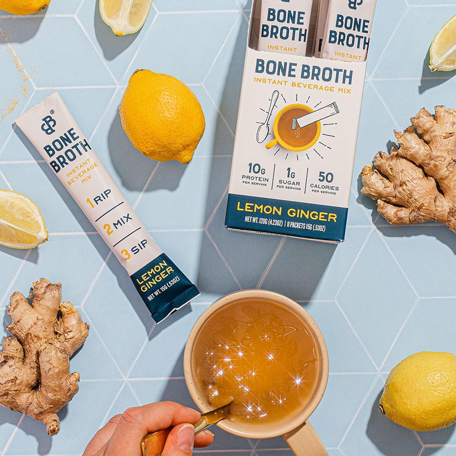 bare-bones-bone-broth-instant-powdered-mix-lemon-ginger-flavor---4-pack-of-15g-sticks-10g-protein-non-gmo-gluten-free-dairy-free-keto-paleo-friendly-5
