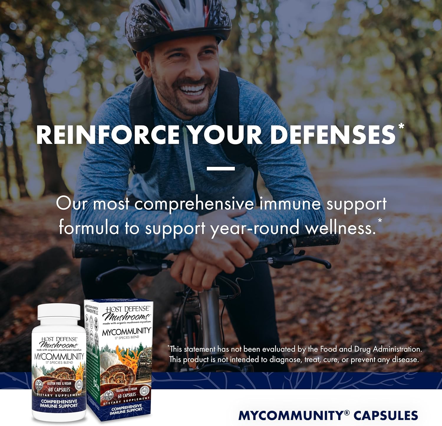 mycommunity-mushroom-supplement-capsules---immune-support-blend-with-17-mushroom-species-including-lions-mane-reishi-chaga-cordyceps-turkey-tail---60-capsules-30-servings-3
