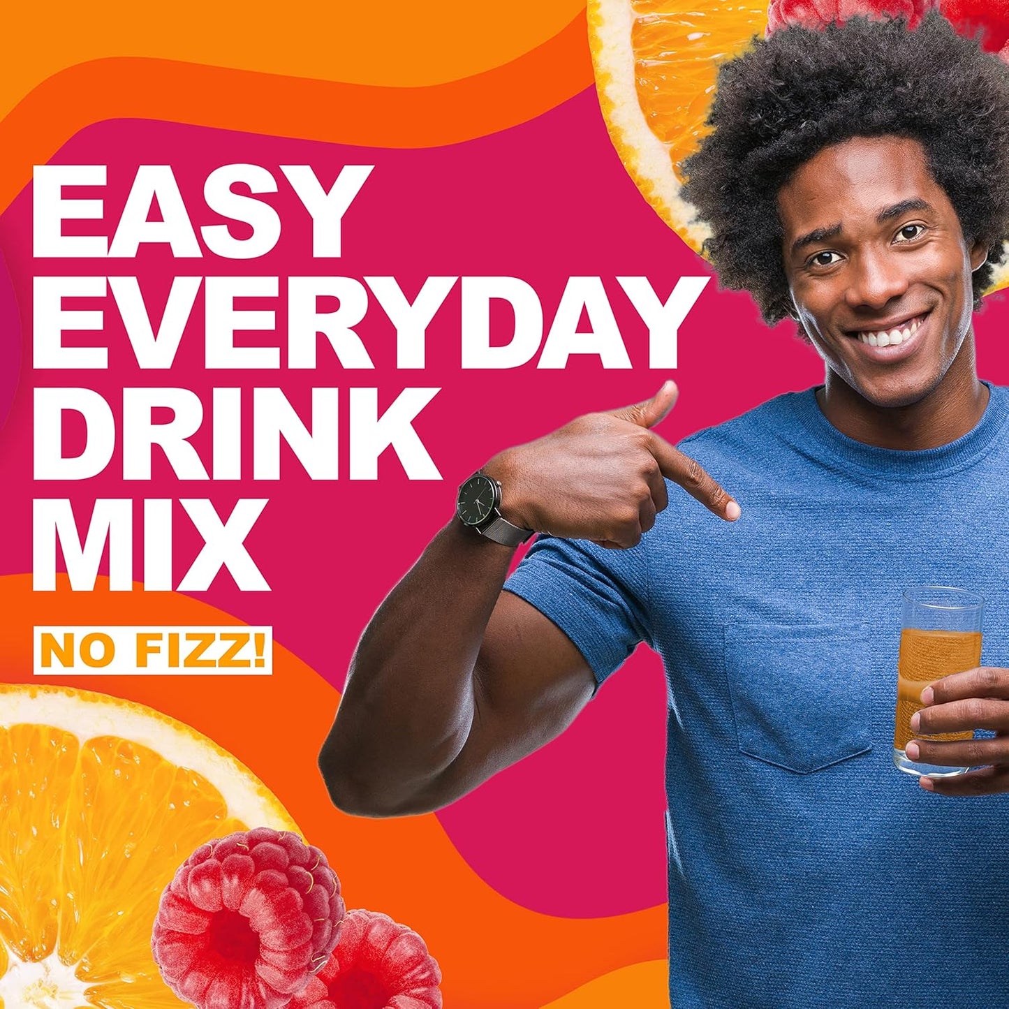 Variety Pack of Super C Singles to Go Powder Packets, 30 Count, Orange, Raspberry & Pink Lemonade Water Drink Mix for On-The-Go - Espot.com.au