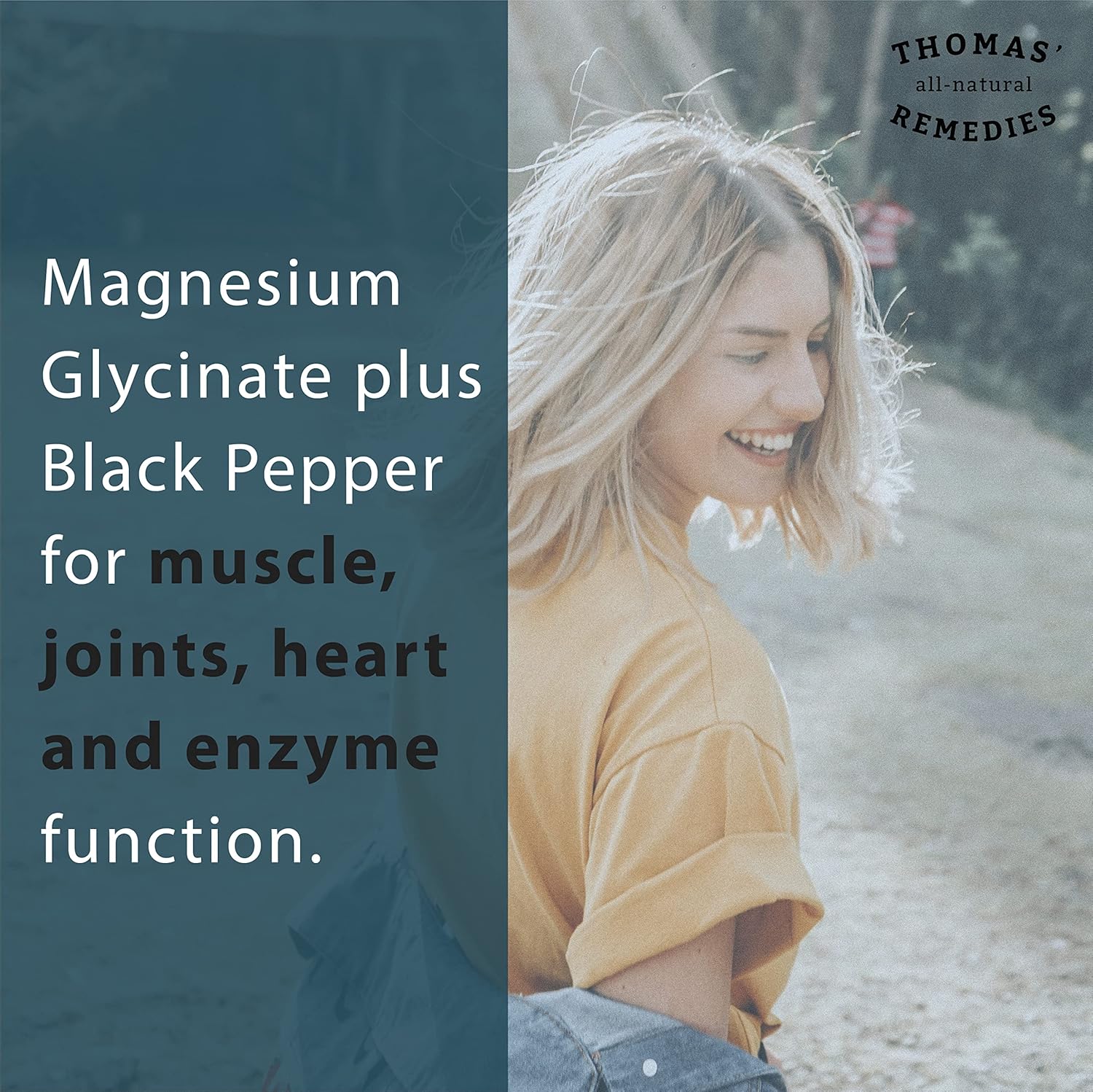 High Absorption Magnesium Glycinate Supplements for Muscle and Bone Support - 60 Vegan Capsules, All-Natural Dietary Supplements with No Fillers, Non-GMO - Espot.com.au