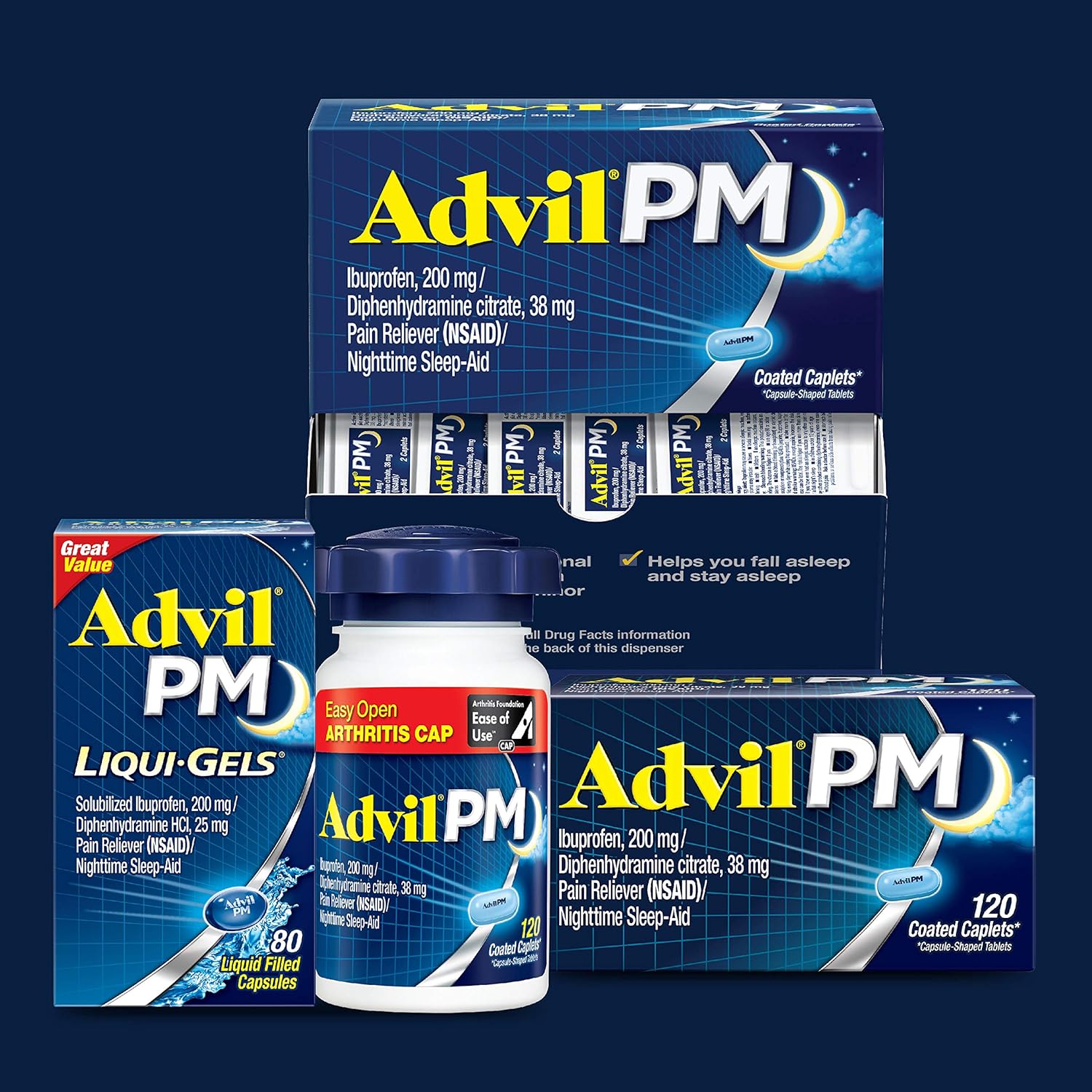 advil-pm-coated-caplets---20-count-pain-reliever-sleep-aid-with-200mg-ibuprofen-and-38mg-diphenhydramine-4