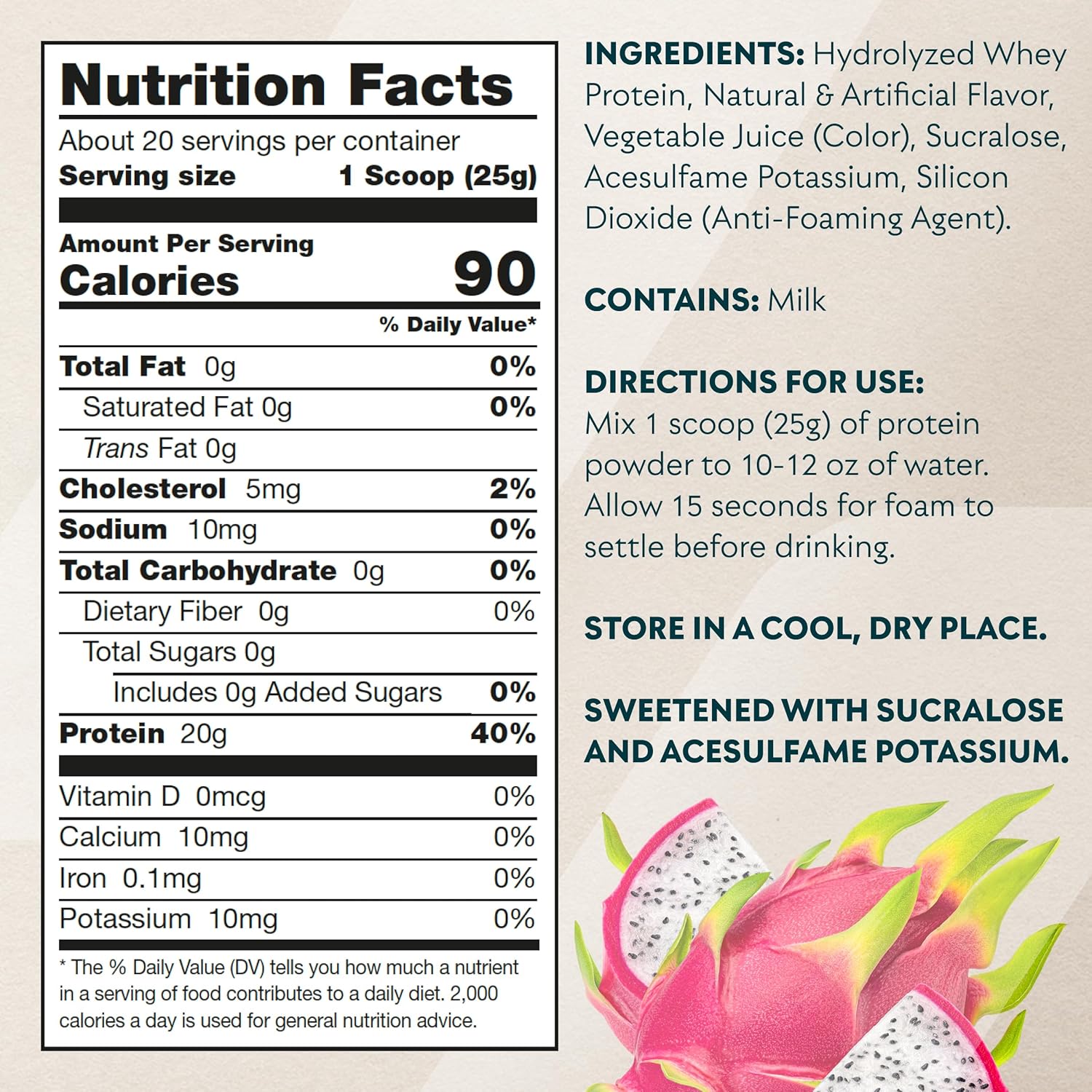 clear-whey-isolate-protein-powder---tropical-dragonfruit-flavor-20g-protein-per-serving-11-lb-20-servings-naturally-flavored-drink-mix-7