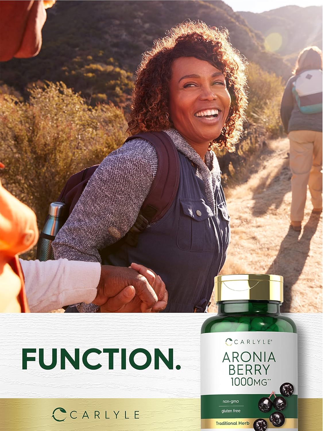 Carlyle Aronia Berry Capsules- 1000mg | 180 Count | Non-GMO & Gluten-Free - Espot.com.au