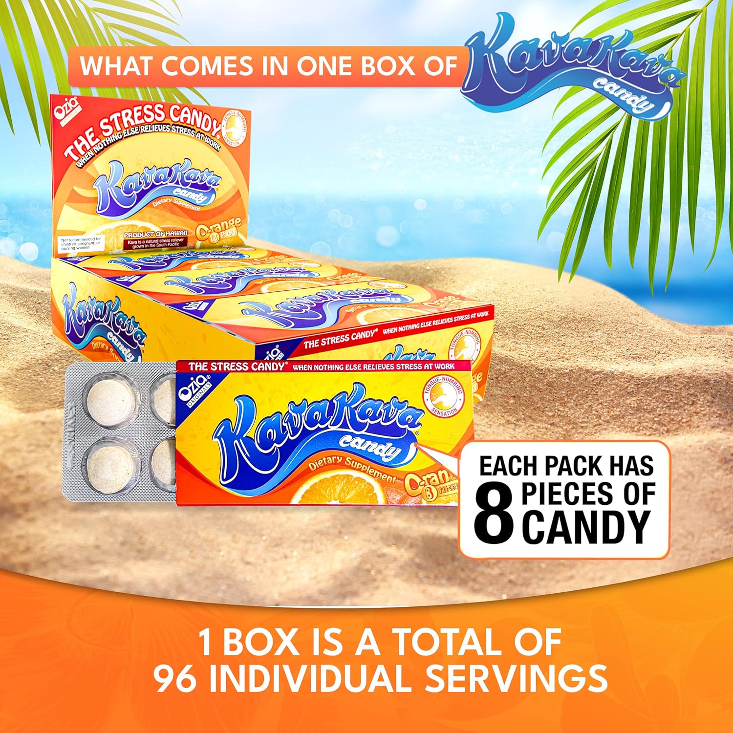 ozia-originals-kava-kava-candy---stress-relief-supplement-with-kava-extract-natural-root-chill-happy-pill-encourages-positive-mood---orange-flavor-96-candies-12-boxes-3