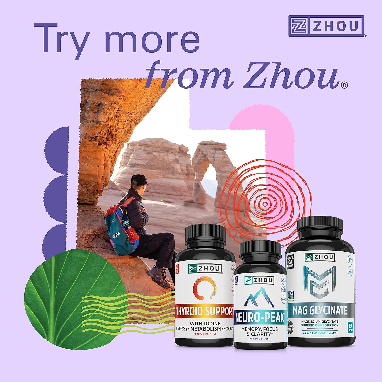 zhou-nutrition-bloat-blast-digestive-enzymes-with-probiotics---bloating-relief-reduce-water-retention-improve-digestive-health---vegan-non-gmo-gluten-free---30-servings-5
