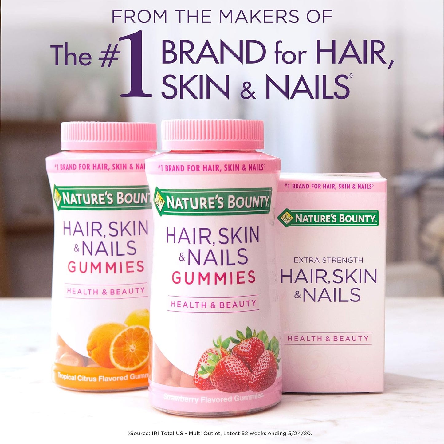 fruit-flavored-biotin-gummies-for-healthy-hair-skin-and-nails---1000mcg---pack-of-220-gummies-4