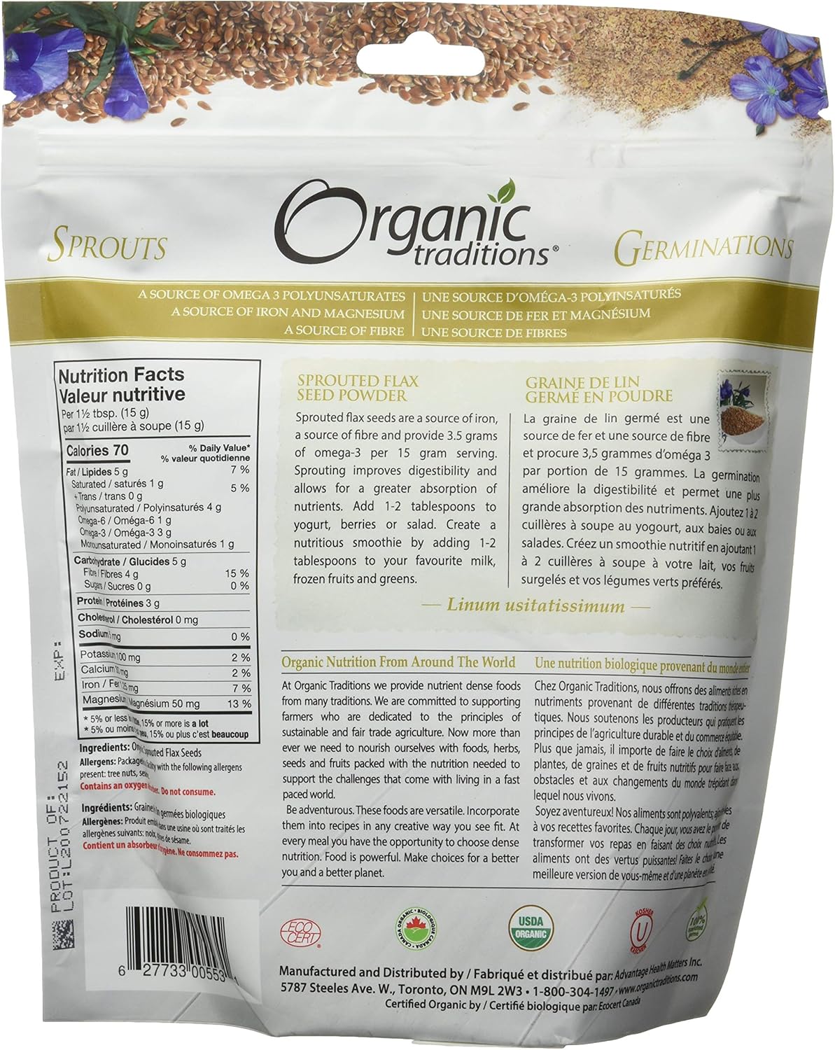 454g-organic-traditions-sprouted-flax-seed---rich-in-omega-3-fiber-and-protein---vegan-and-non-gmo---great-for-smoothies-baking-and-salads-2