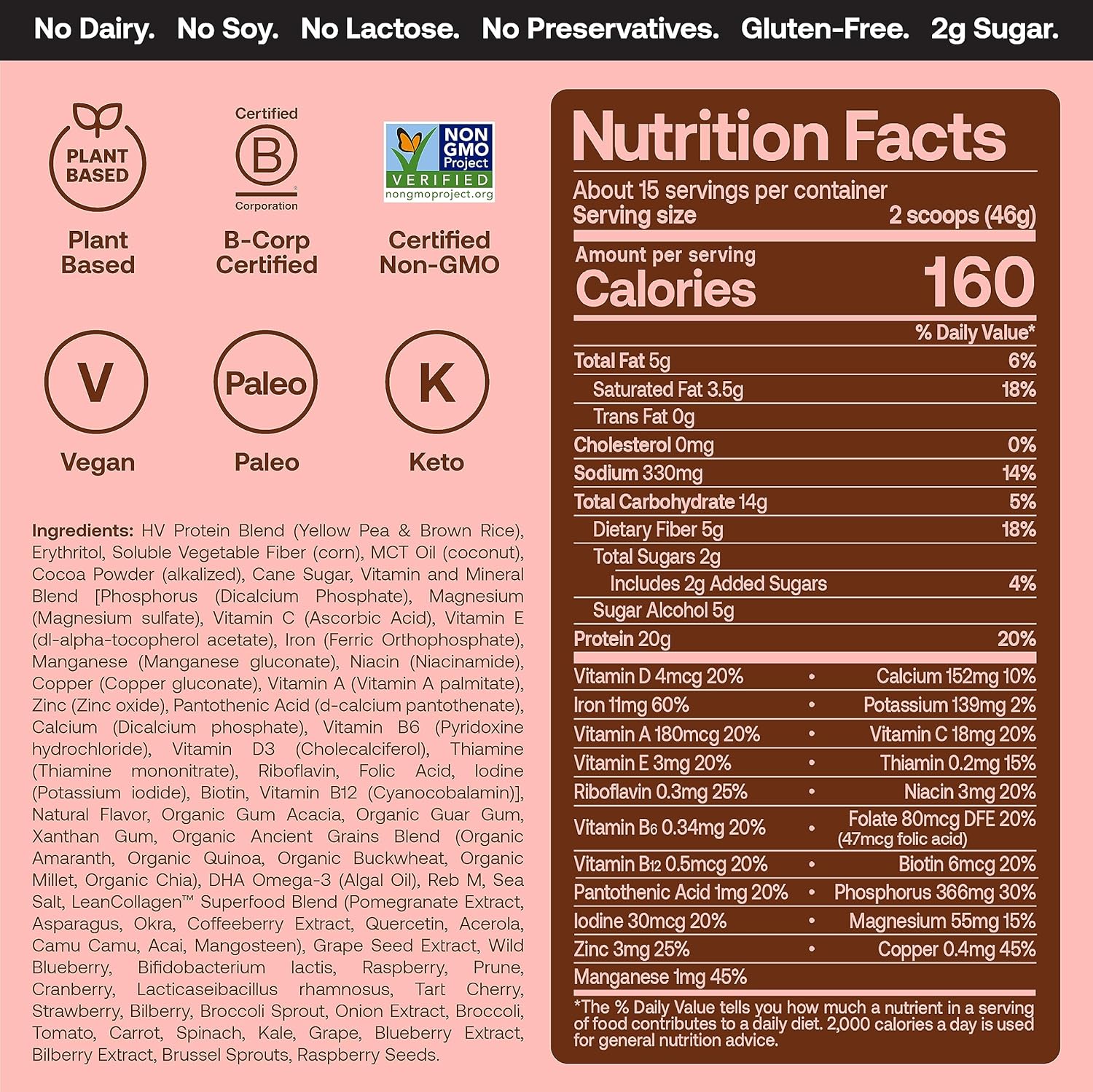 venus-williams-happy-viking-protein-powder-trio---chocolate-vanilla-strawberry---20g-protein-low-carb-keto-vegan-gluten-free---superfoods---complete-meal-replacement---3-canisters-24-oz-each-5