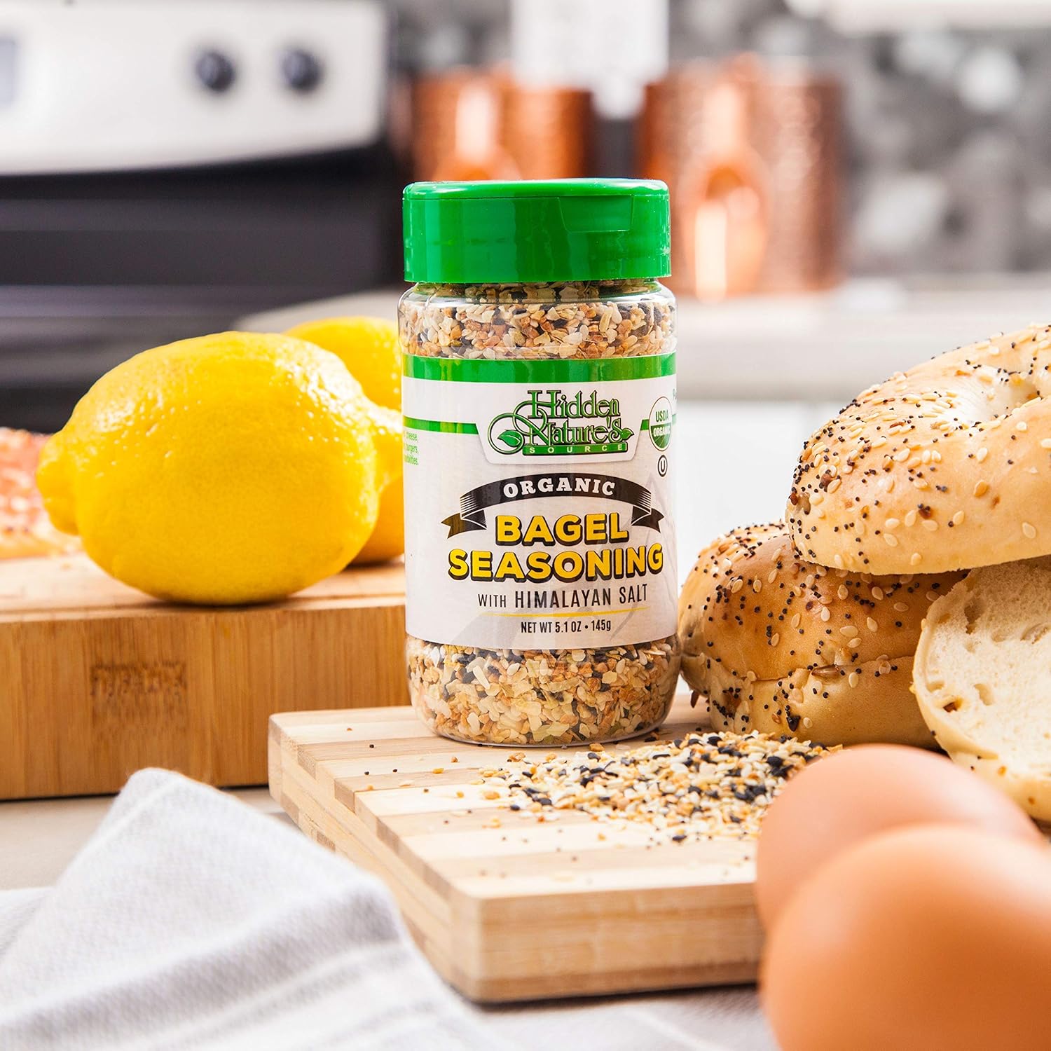 organic-everything-bagel-seasoning-blend-with-himalayan-sea-salt-sesame-poppy-seeds-garlic-onion---kosher-toppings-spices-51oz-2