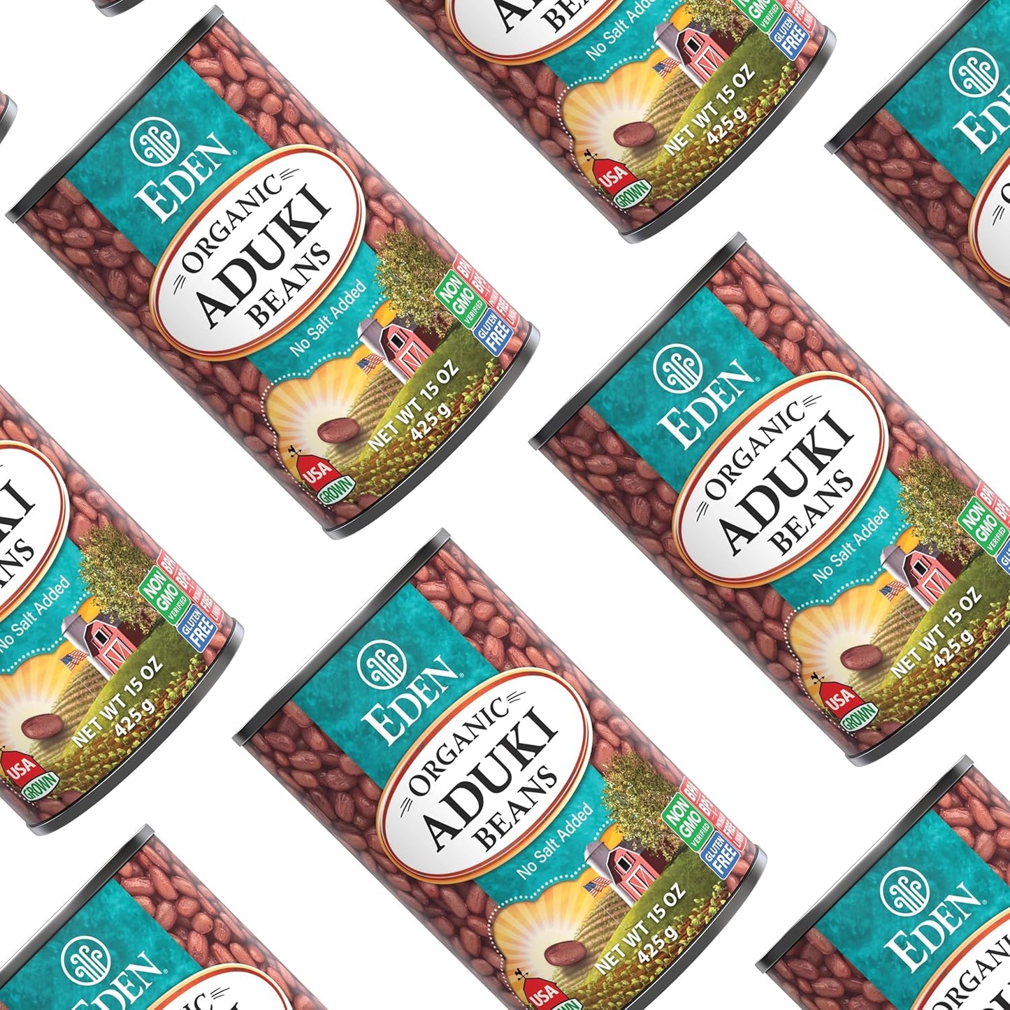 organic-non-gmo-aduki-beans-azuki-adzuki---no-salt-added---red-beans---macrobiotic---15-oz-can---12-pack-7