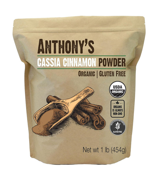 1-lb-ground-organic-cassia-cinnamon-powder---gluten-free-non-gmo-non-irradiated-keto-friendly---anthonys-1