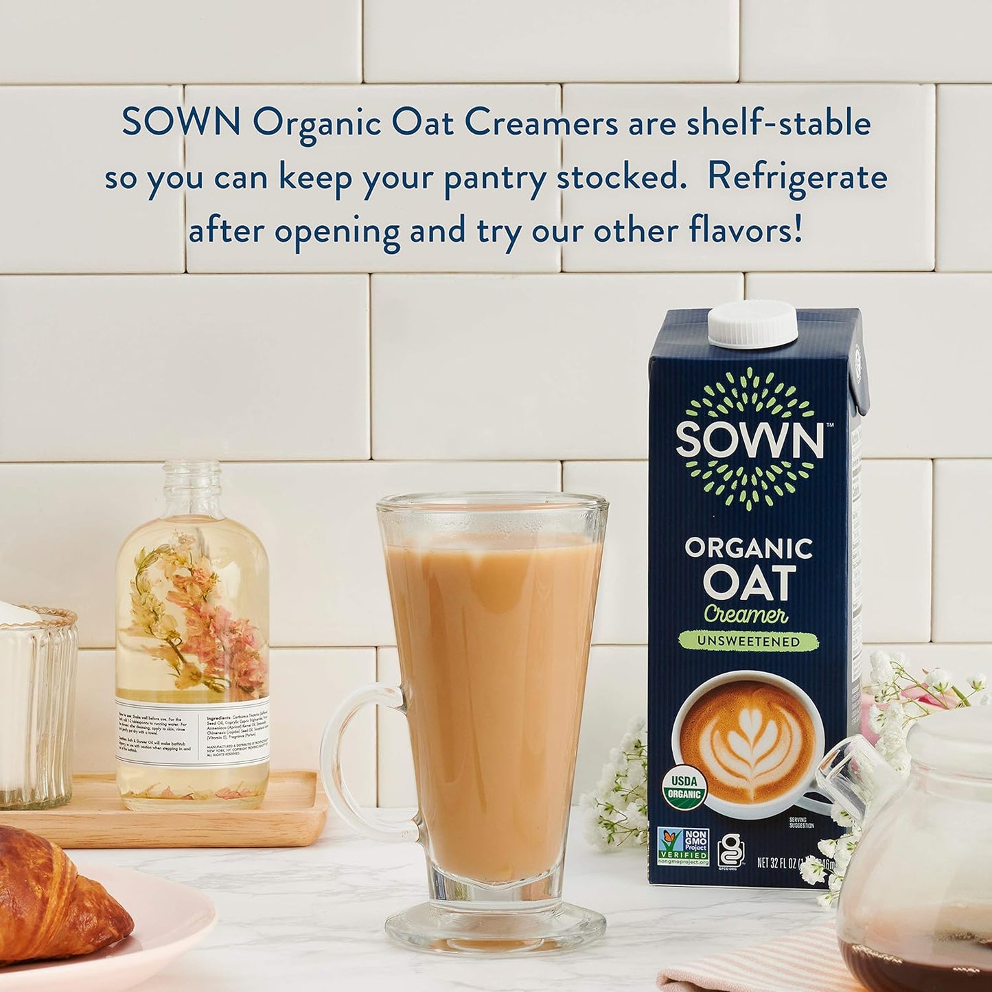 organic-unsweetened-oat-creamer-for-coffee---barista-non-dairy-milk-alternative---vegan-sugar-free-gluten-free---32oz-pack-of-3-6