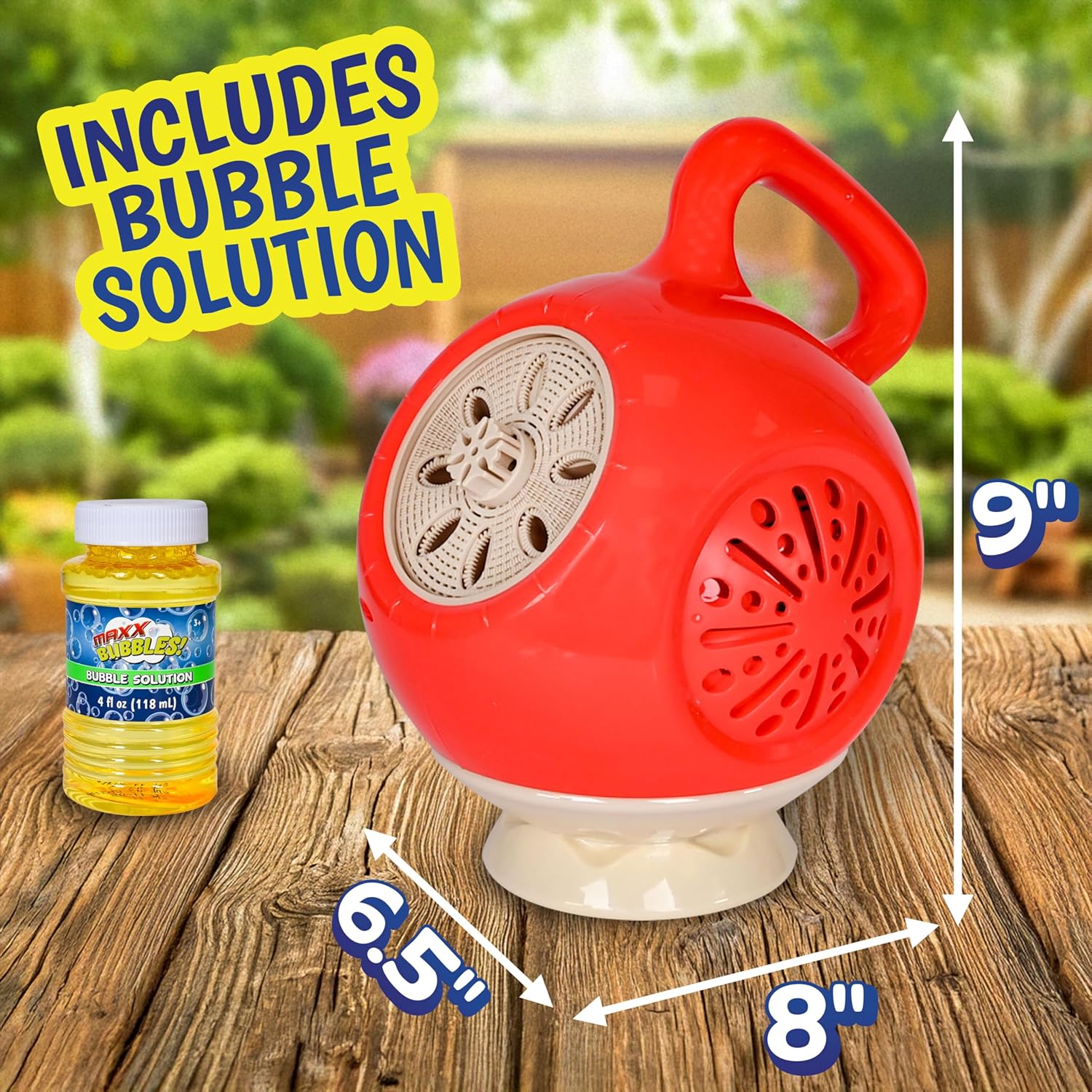 adjustable-bubble-and-foam-machine---portable-rechargeable-bubble-blower-for-parties---includes-4oz-bubble-solution---fun-for-kids-teens-and-adults-5