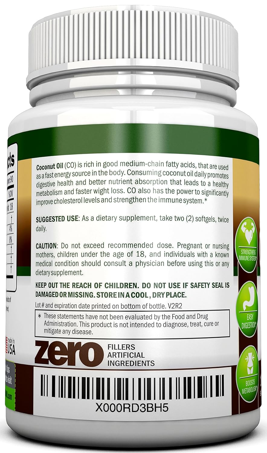 organic-coconut-oil-capsules---180-softgels-4000-mg-daily-cold-pressed-extra-virgin-usda-certified-for-hair-skin-acne---nutrionn-3