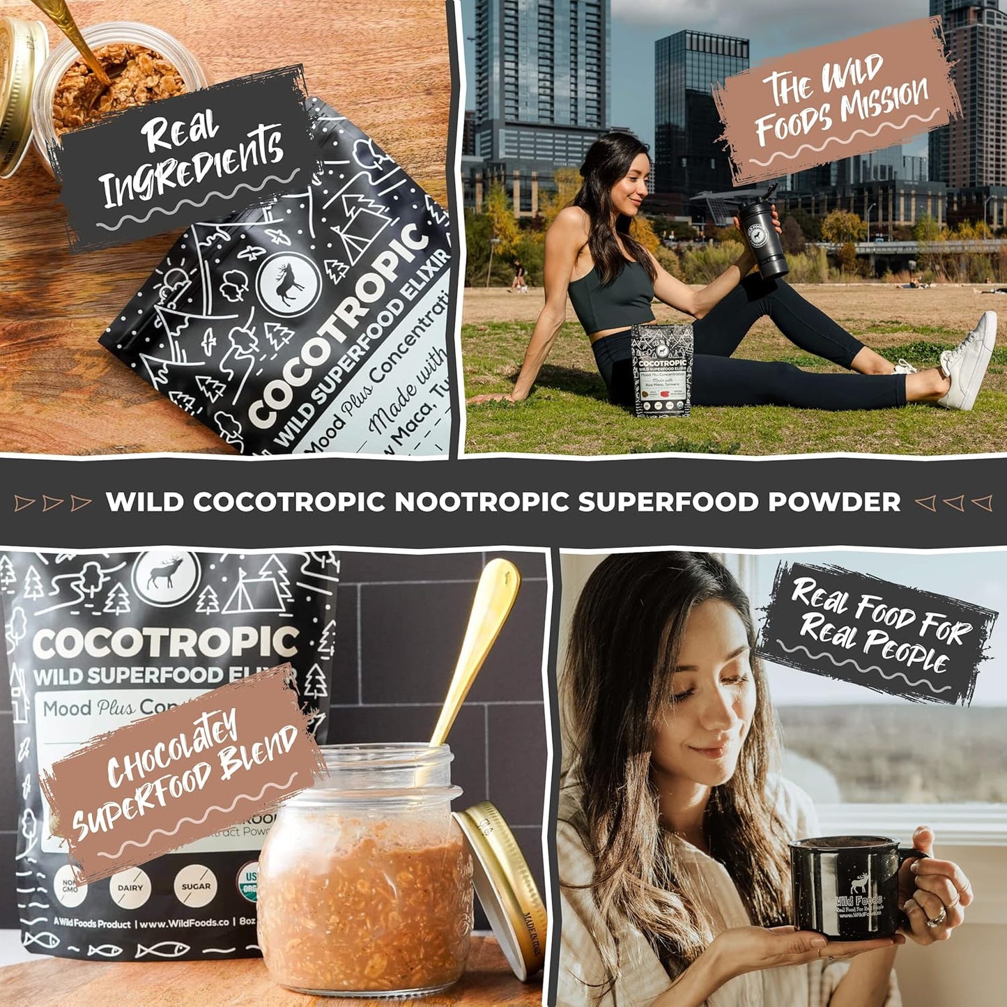 organic-cocotropic-mushroom-hot-cocoa---mushroom-coffee-alternative-with-reishi-chaga-maca-turmeric---sugar-free-delicious-energy-boost---16oz-9