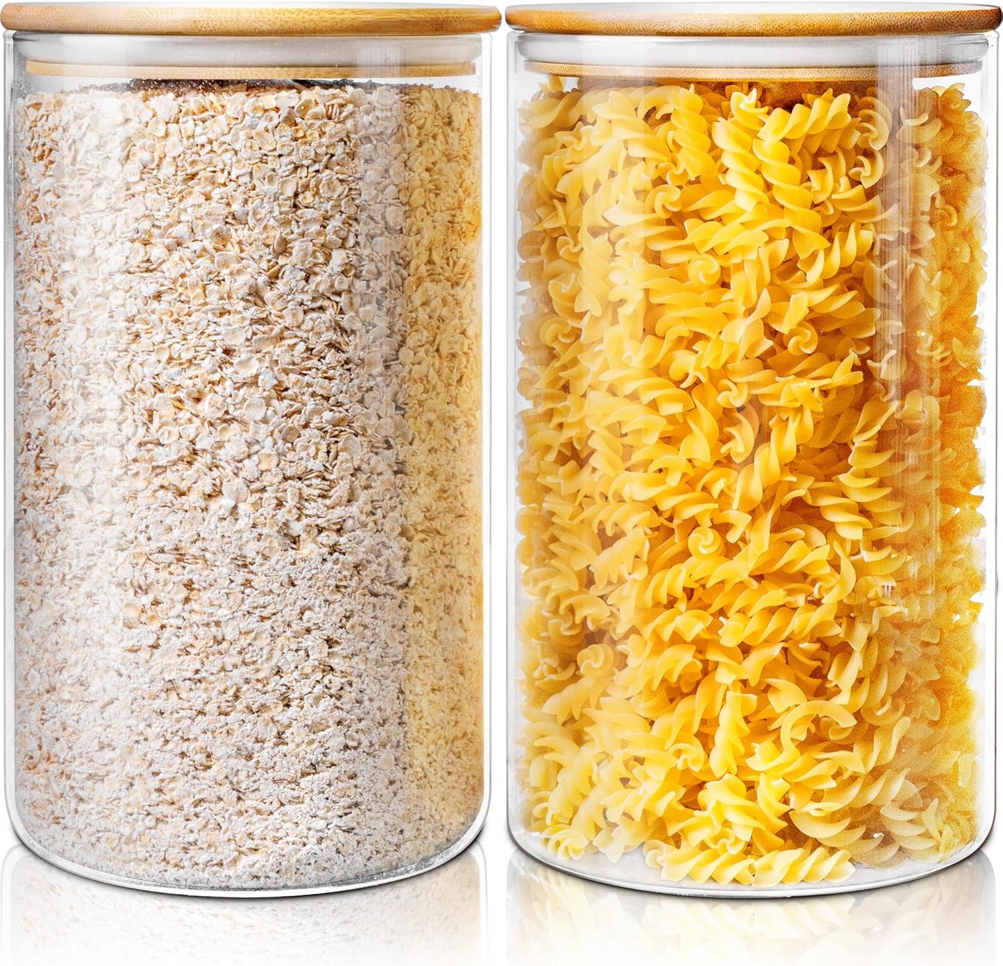 set-of-2-extra-large-glass-storage-containers-with-airtight-bamboo-lids---132-floz-perfect-for-flour-sugar-cereal-pasta-rice-coffee---big-food-storage-jars-1