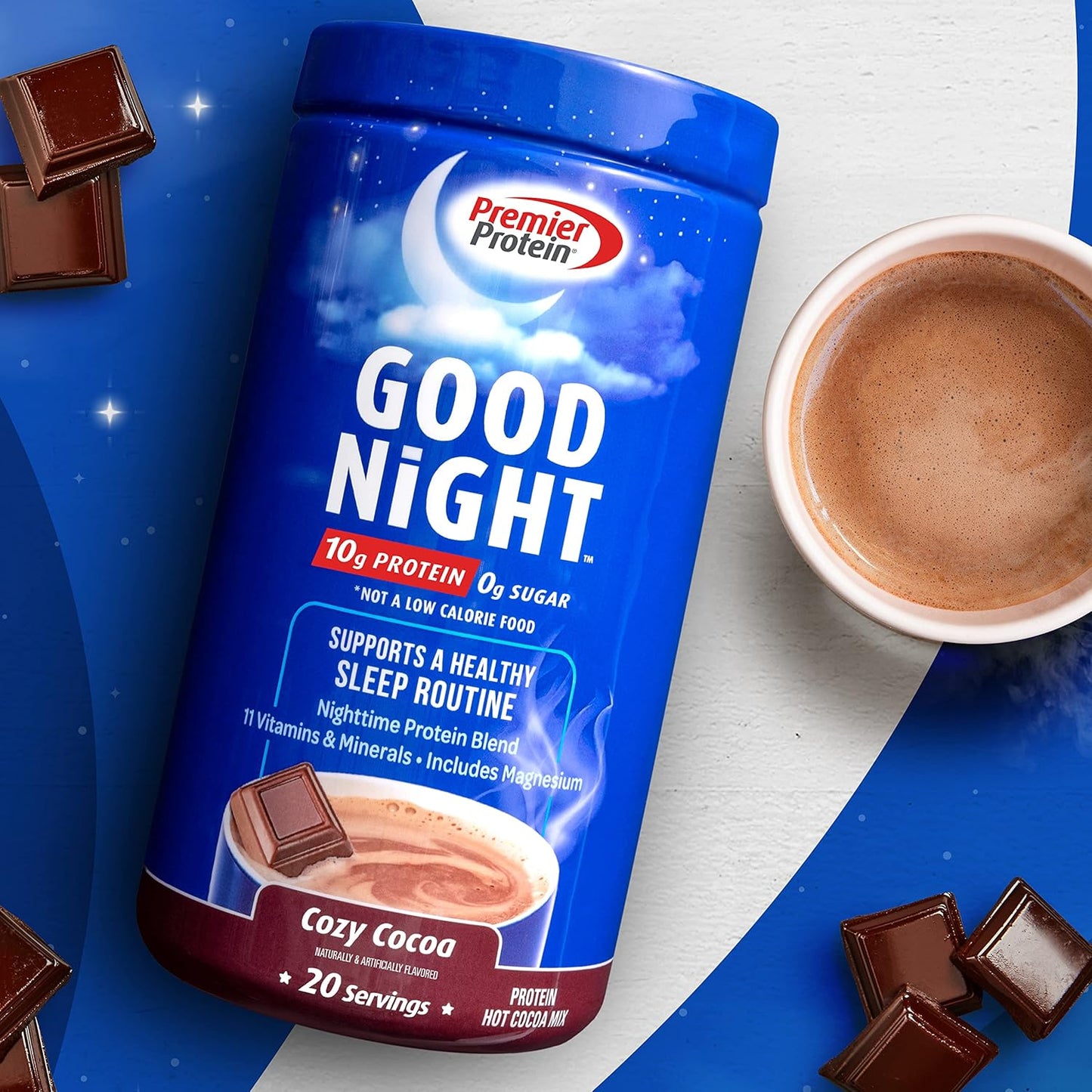 premier-protein-good-night-hot-cocoa-mix-protein-powder-with-10g-protein-and-nighttime-blend---20-servings-2