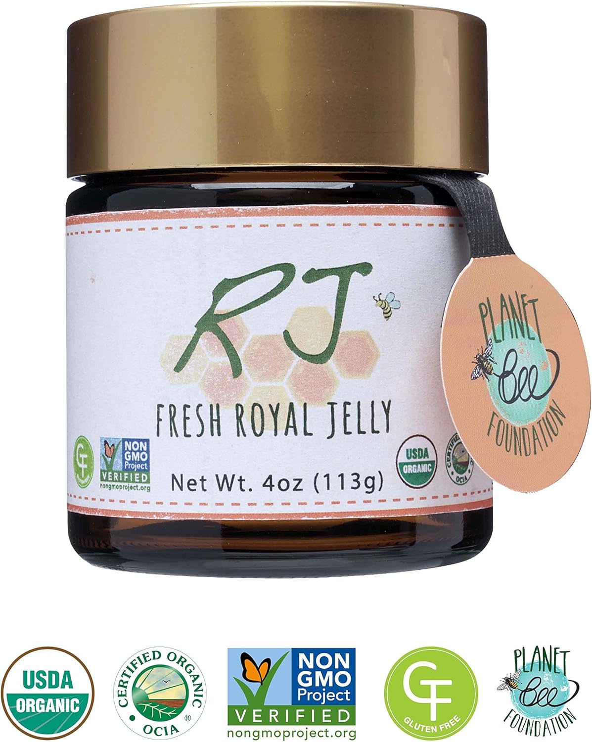 usda-certified-organic-greenbow-fresh-royal-jelly---non-gmo-halal-gluten-free---nutrient-dense-superfood-113g-3