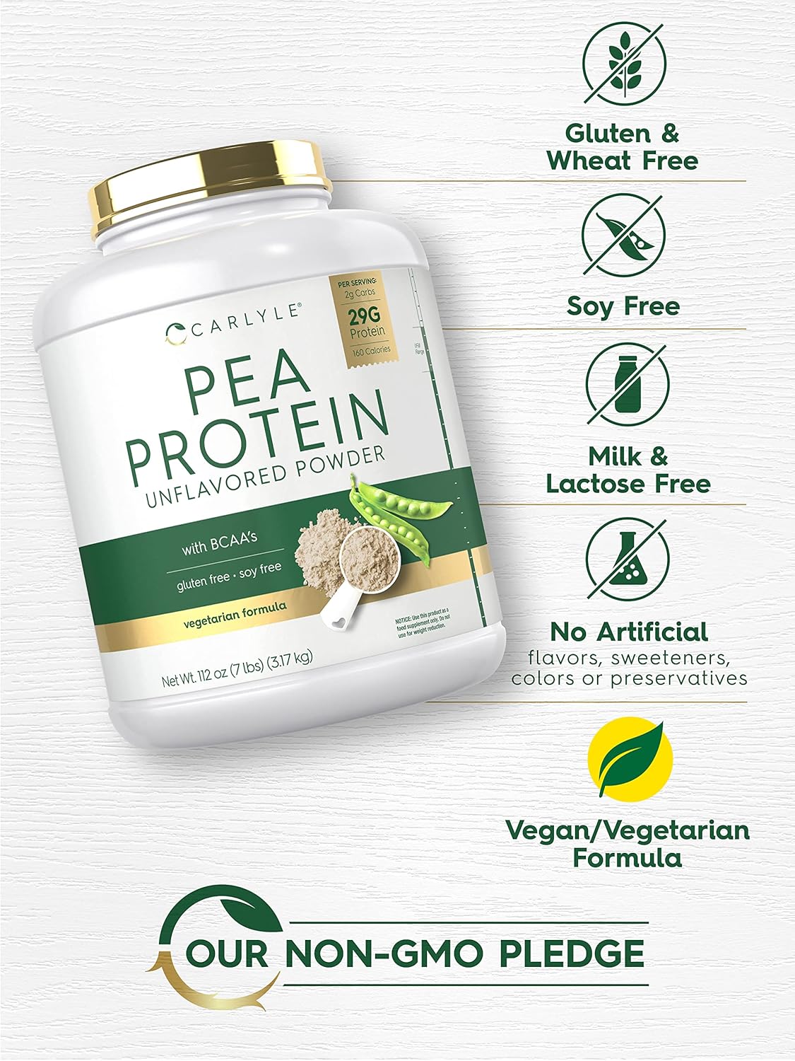 7lb-carlyle-pea-protein-powder-with-bcaas---29g-protein-non-gmo-gluten-soy-free-unflavored---vegetarian-formula-4