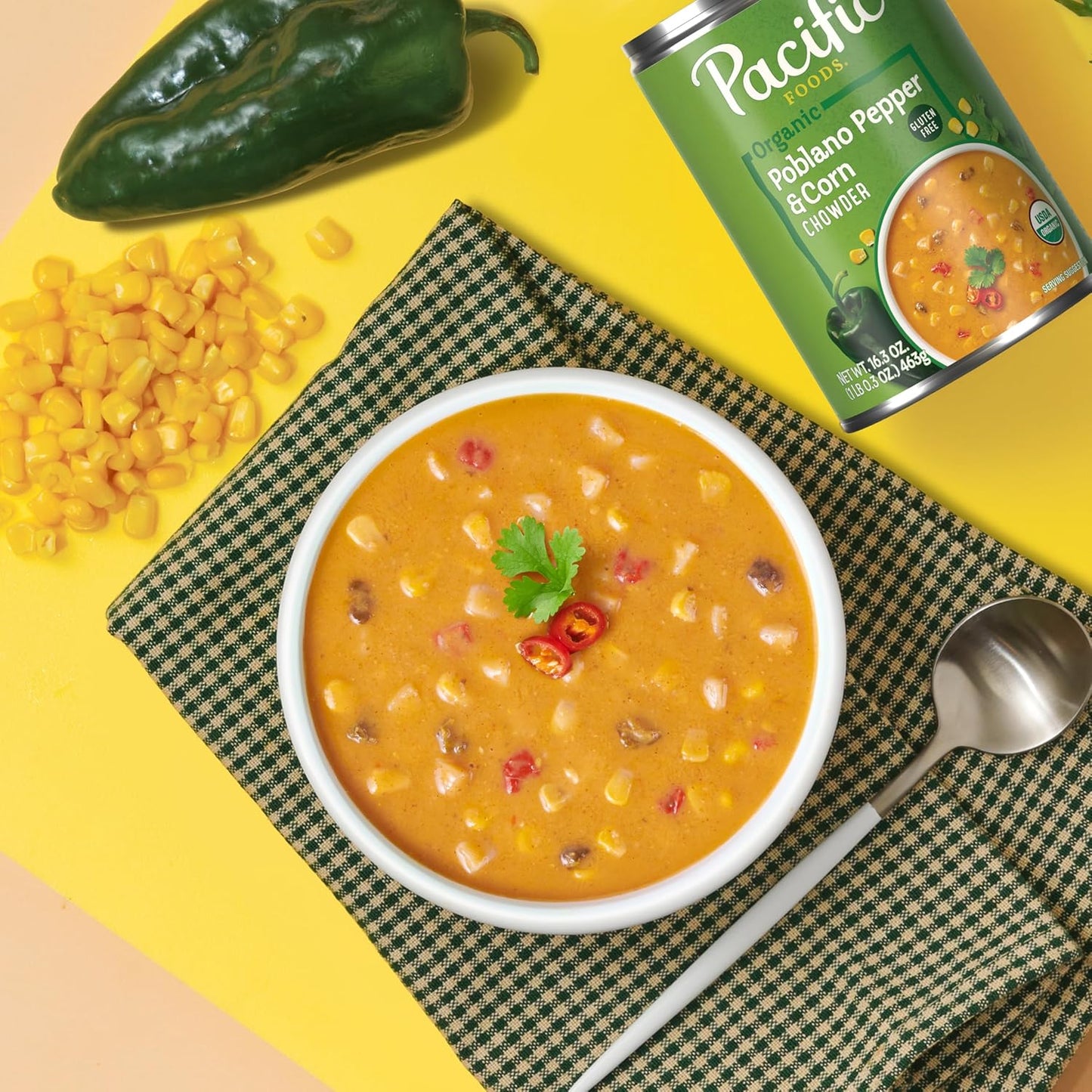 pacific-foods-organic-poblano-pepper-and-corn-chowder-in-a-163-oz-can---delicious-and-healthy-vegan-soup-option-for-on-the-go-6