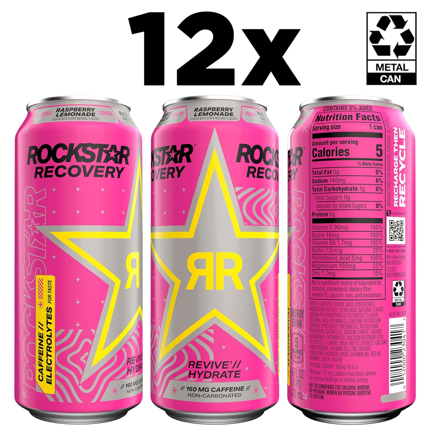 rockstar-recovery-raspberry-lemonade-energy-drink---12-pack-of-16-fl-oz-non-carbonated-cans-with-160mg-caffeine-b-vitamins-and-electrolytes-for-hydration-and-mind-body-energy-boost-2