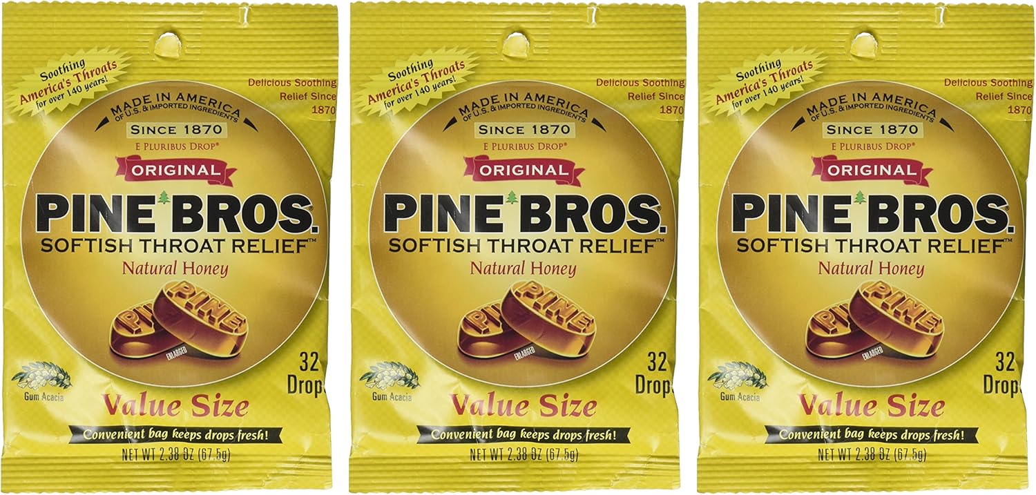 pine-bros-softish-throat-drops-value-pack---natural-honey-flavor-32-count-per-pack-pack-of-3-3