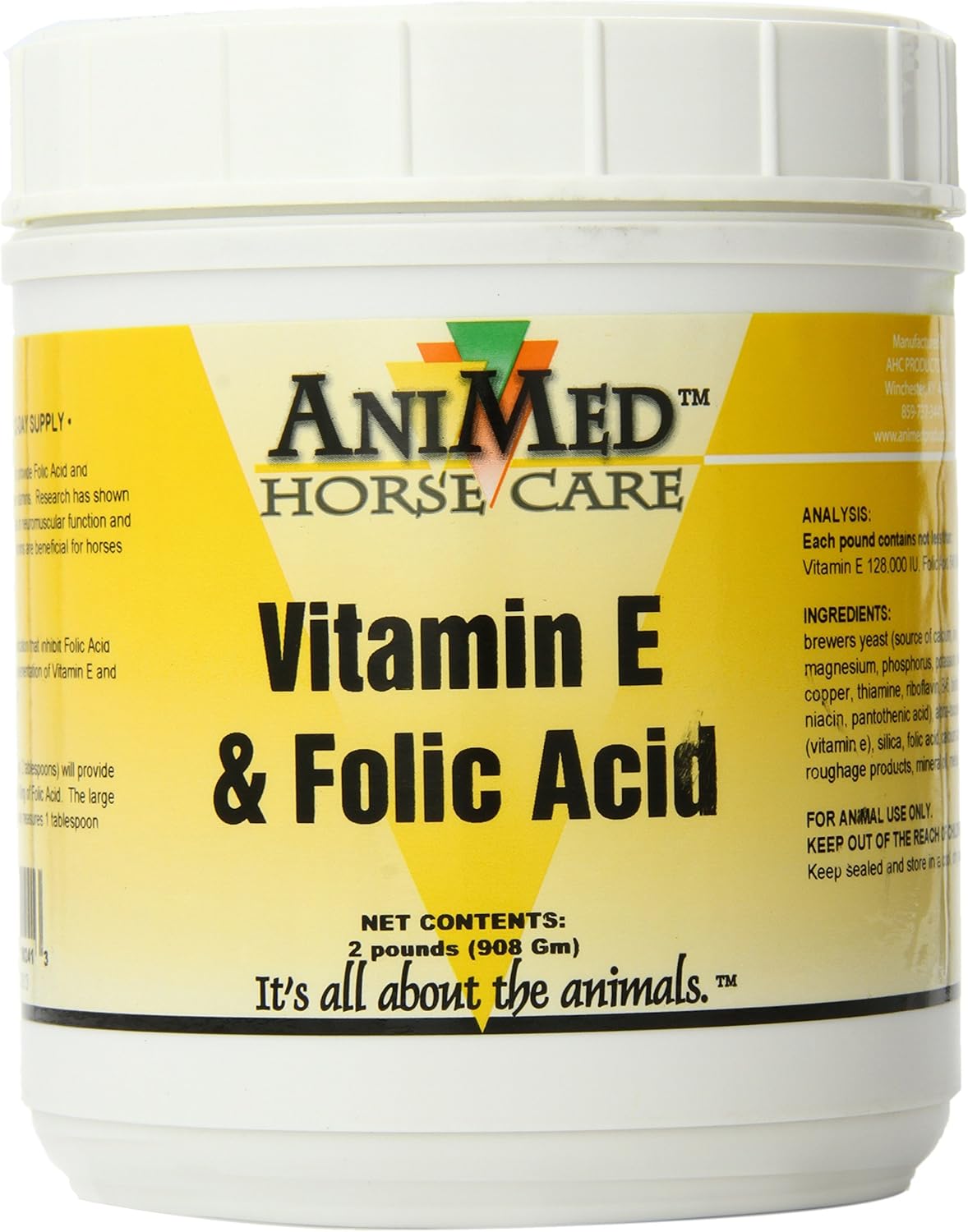 2-lb-animed-vitamin-e-folic-acid-supplement-for-horses---promotes-overall-health-and-wellbeing-essential-nutrients-for-equine-diet-1