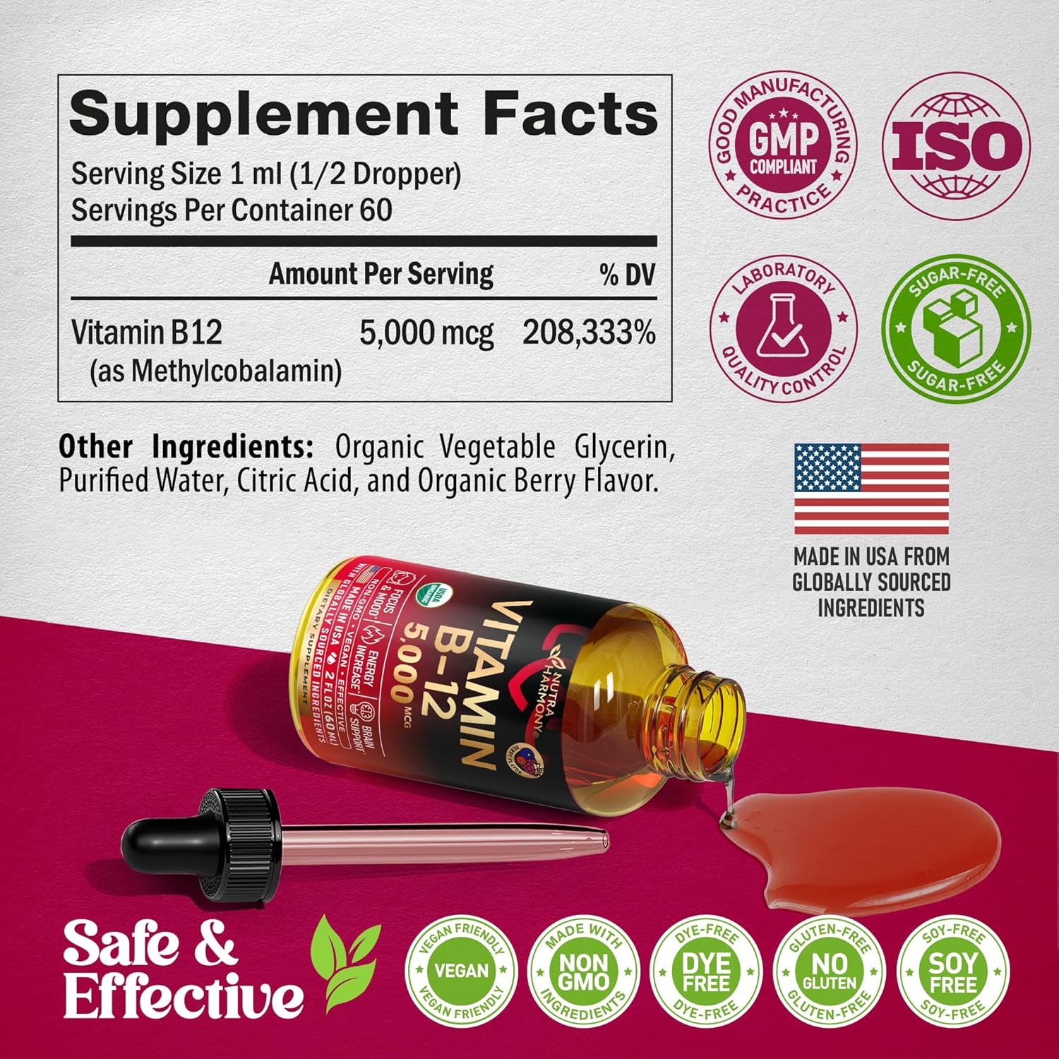 organic-vitamin-b12-sublingual-drops---5000-mcg-liquid-methylcobalamin-for-energy-focus-brain-health---vegan-formula-for-women-men---maximize-absorption---2-month-supply-7