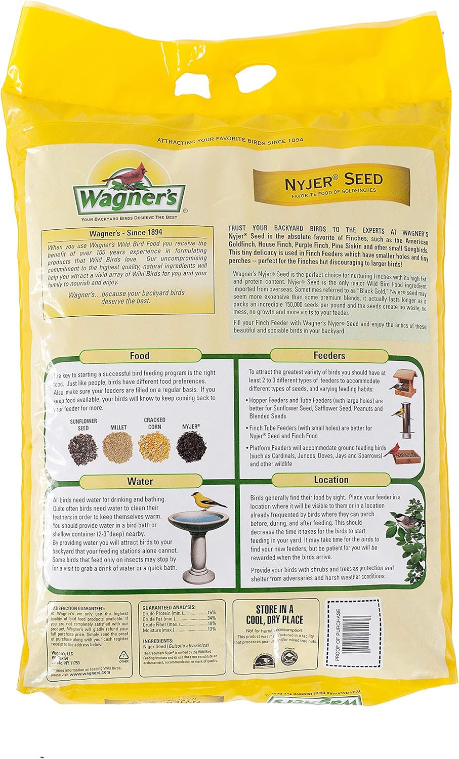 wagner-62053-nyjer-seed-wild-bird-food---20-lb-bag---premium-quality-bird-seed-for-wild-birds-2