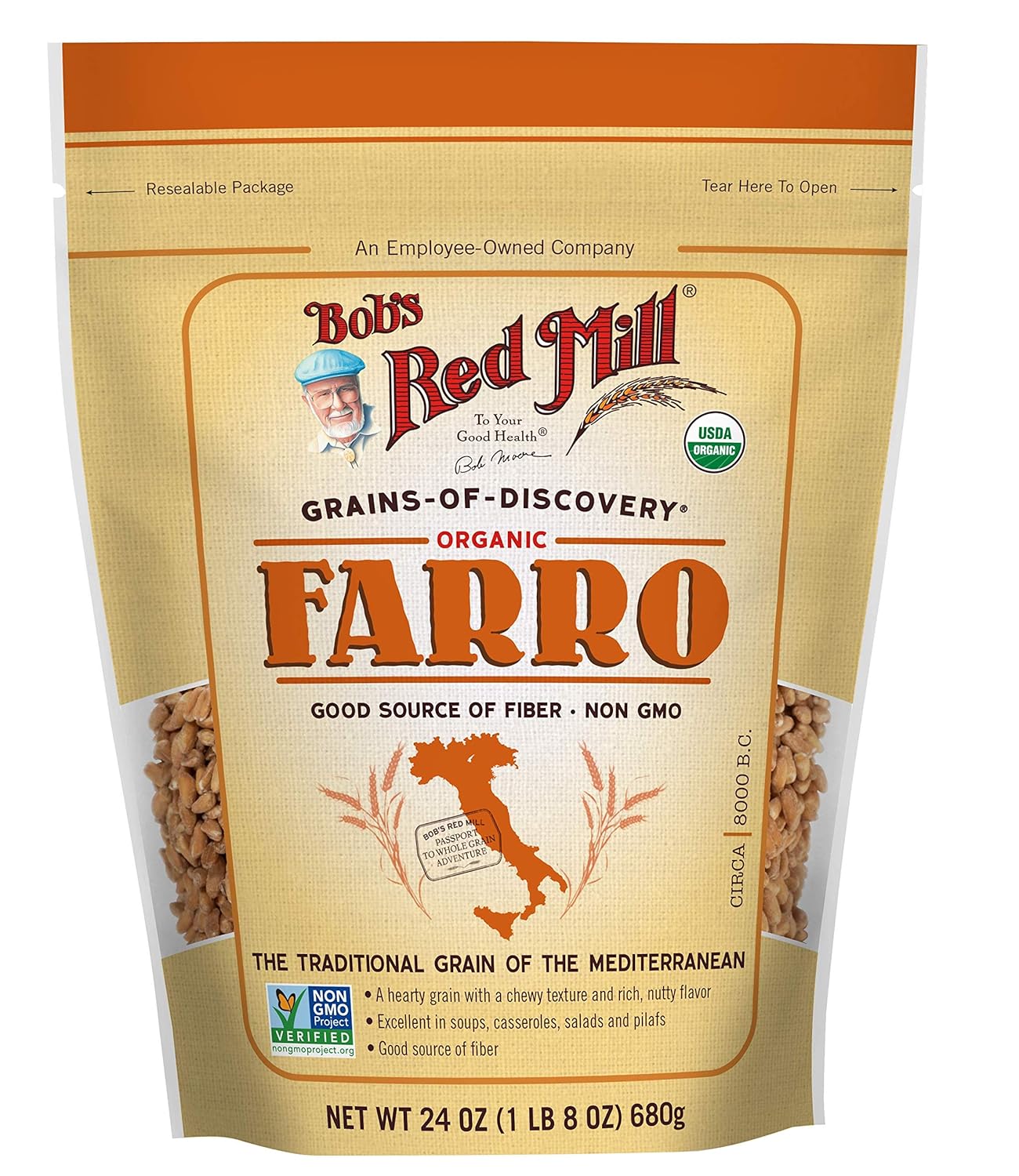 organic-farro-grain-by-bobs-red-mill---24-ounce-pack-of-4-for-a-nutritious-meal-1